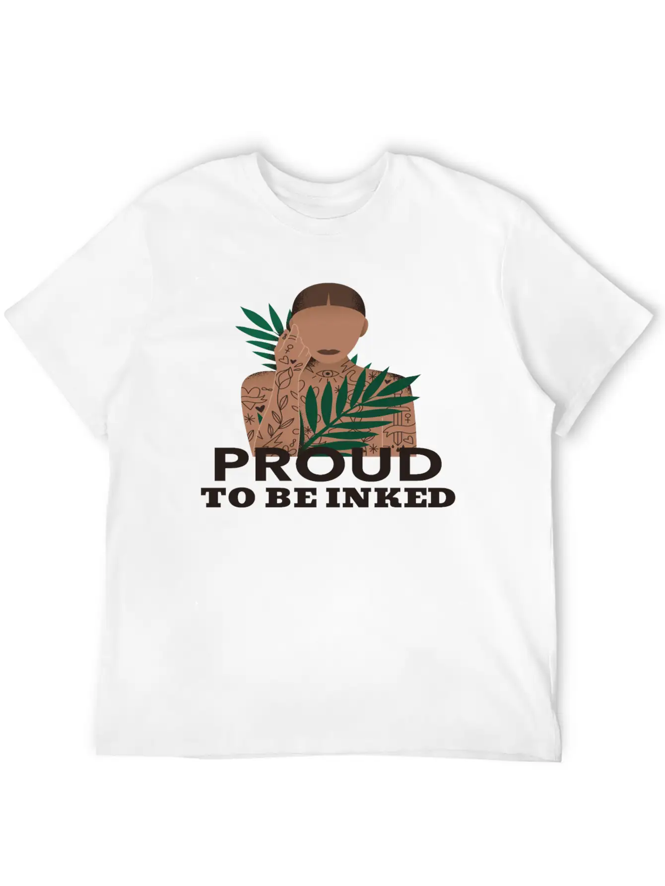 Proud To Be Inked Stylish Everyday T-Shirt – Unisex Basic Cotton Tee
