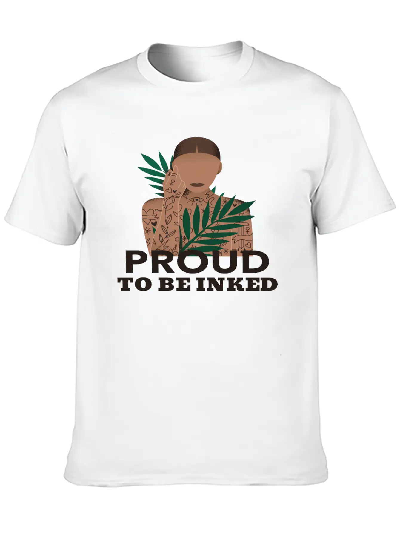 Proud To Be Inked Stylish Everyday T-Shirt – Unisex Basic Cotton Tee