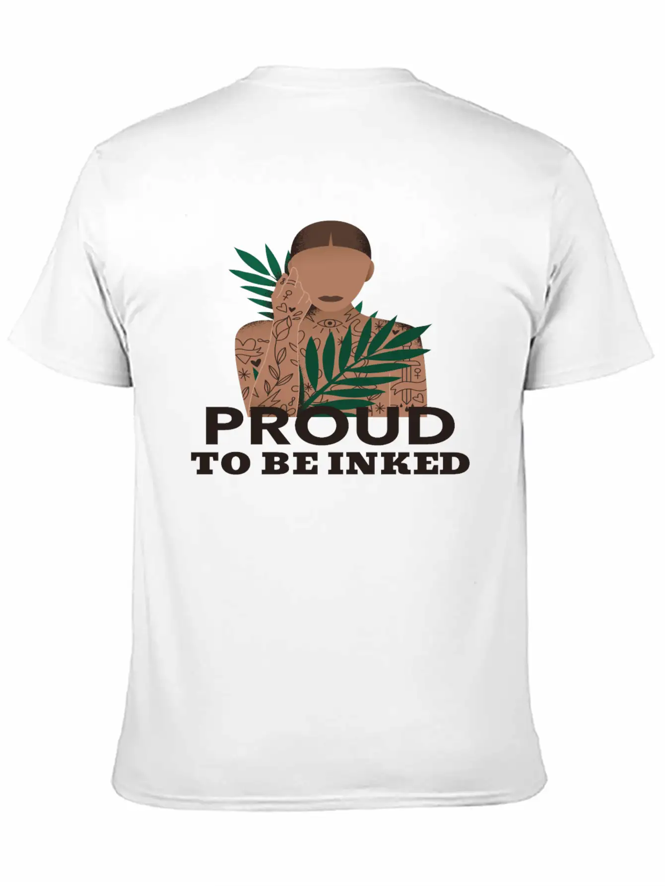 Proud To Be Inked Stylish Everyday T-Shirt – Unisex Basic Cotton Tee