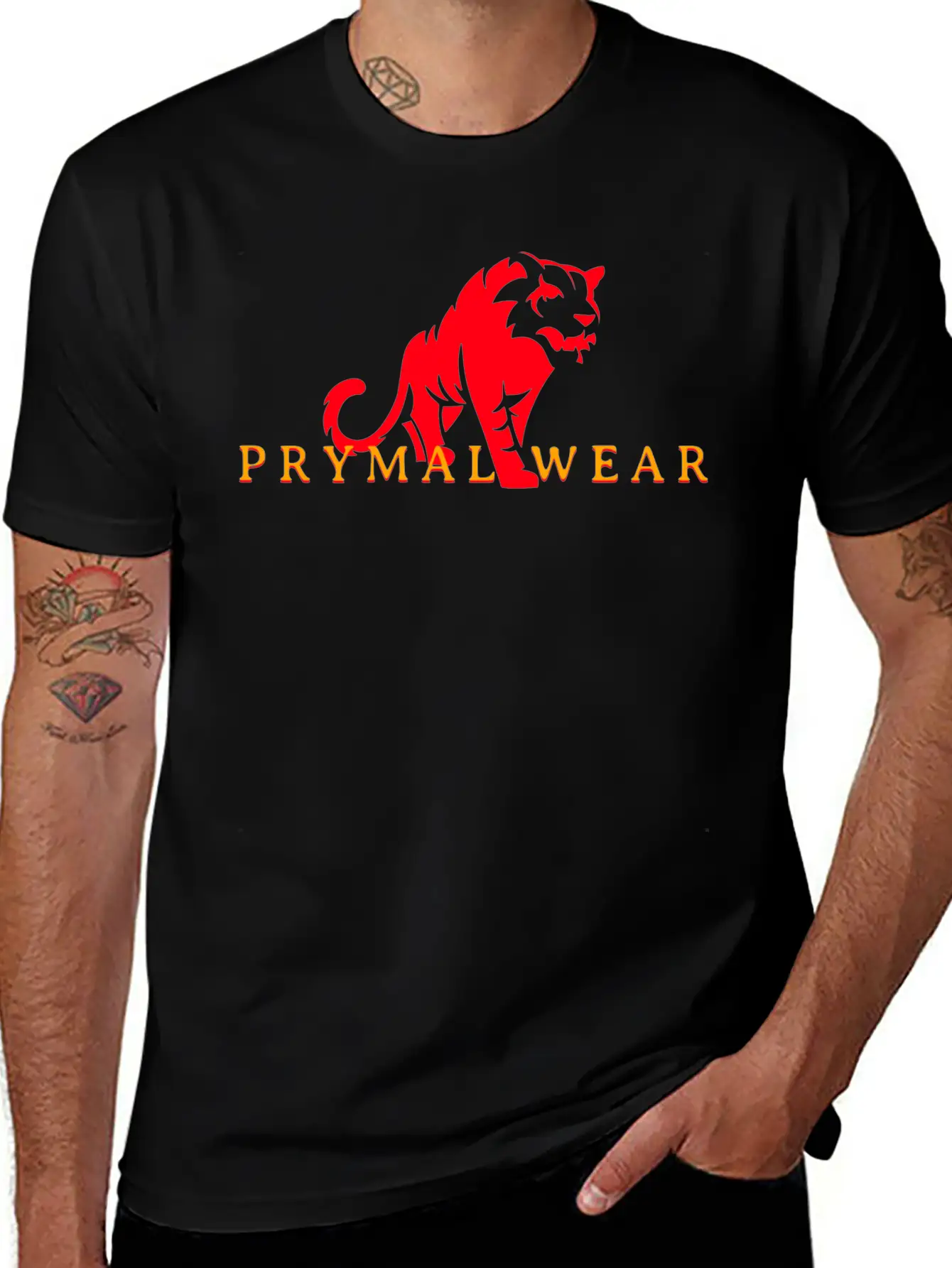 Prymal Wear - Primal Essence Of Self Unisex Short Sleeve Soft Cotton T-Shirt – Casual Everyday Wear