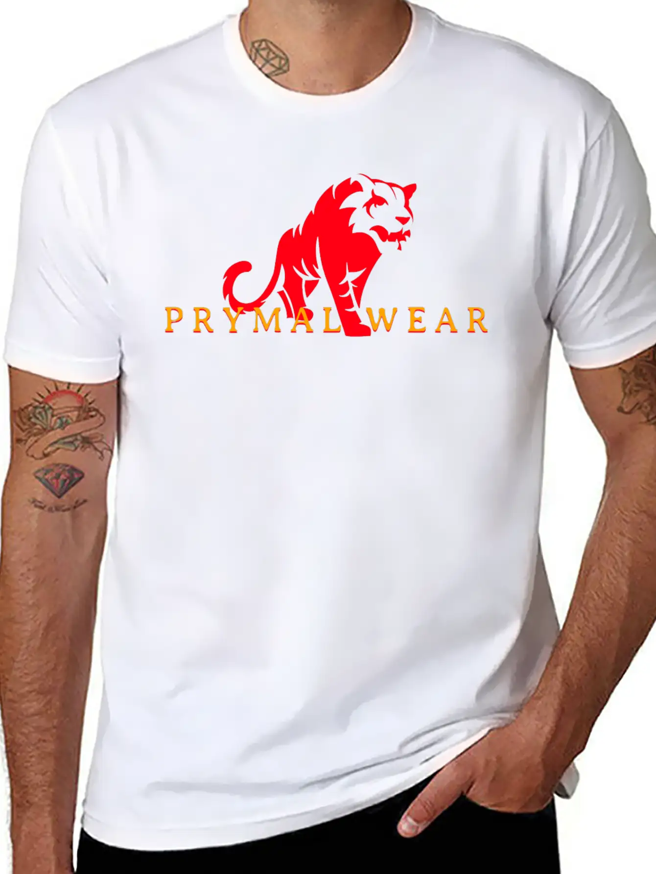 Prymal Wear - Primal Essence Of Self Unisex Short Sleeve Soft Cotton T-Shirt – Casual Everyday Wear