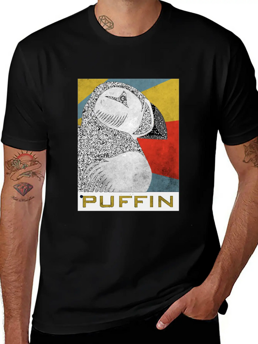 Puffin Puffin Puffin Basic Graphic T-Shirt – Daily Comfort In Soft Cotton
