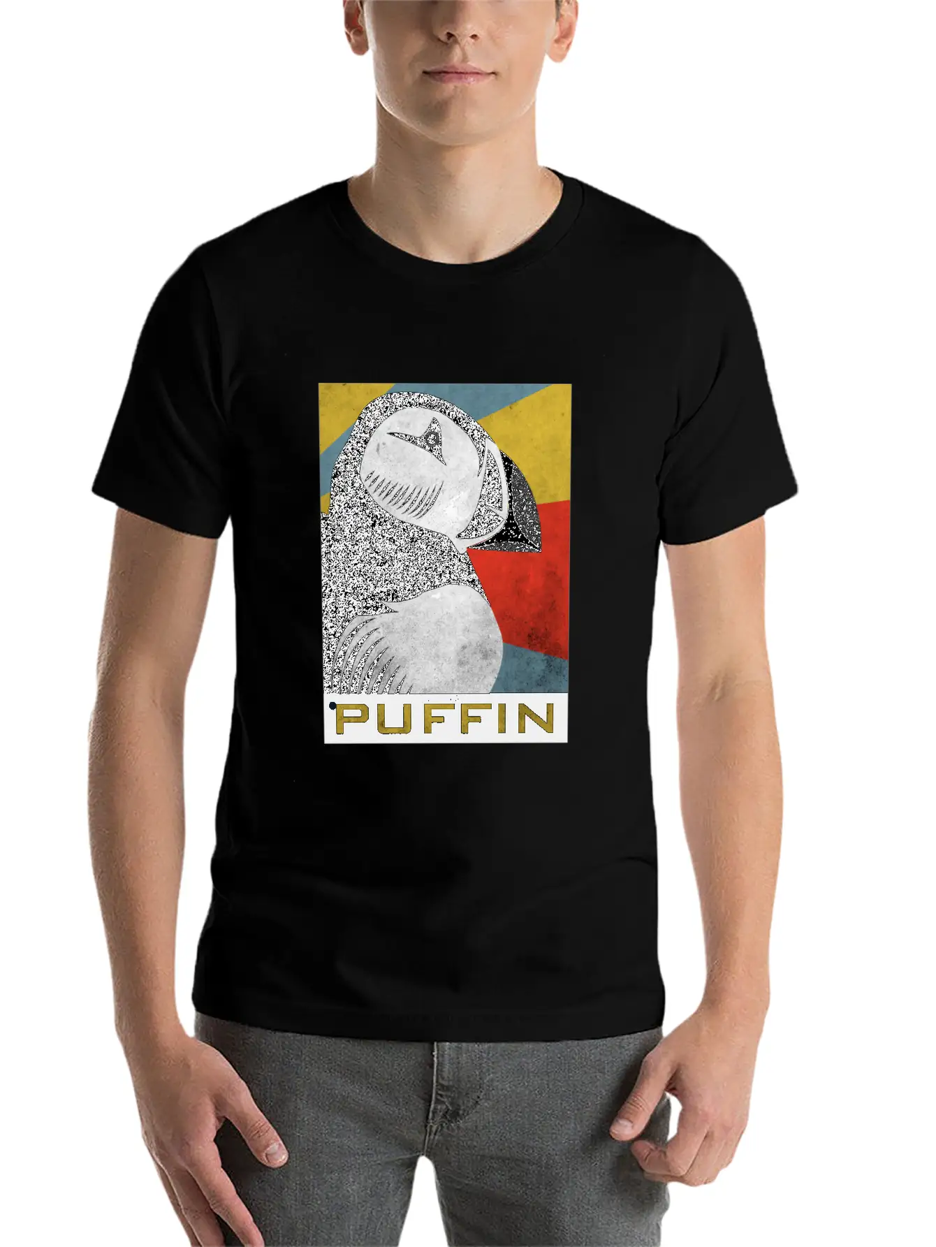 Puffin Puffin Puffin Basic Graphic T-Shirt – Daily Comfort In Soft Cotton