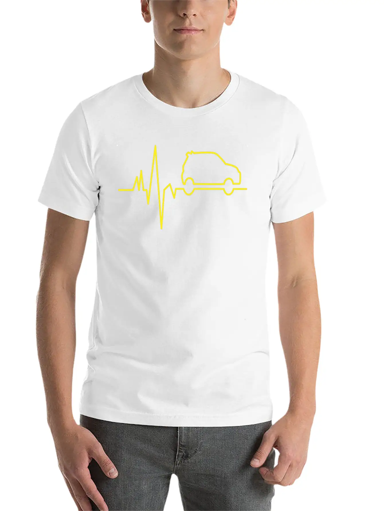 Pulse Car Gift Cart Comfortable Minimalist Graphic Tee – Summer Style Essential