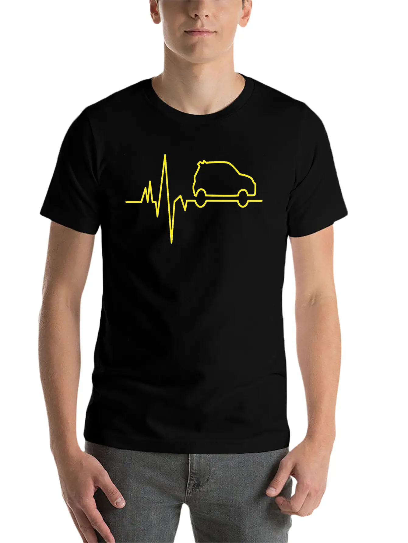 Pulse Car Gift Cart Comfortable Minimalist Graphic Tee – Summer Style Essential