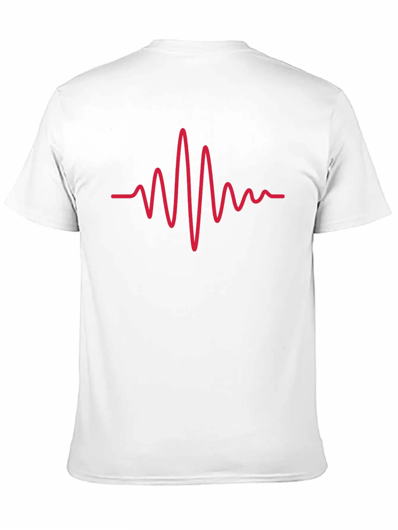 Pulse Heartbeat Frequency Display Basic Graphic T-Shirt – Daily Comfort In Soft Cotton