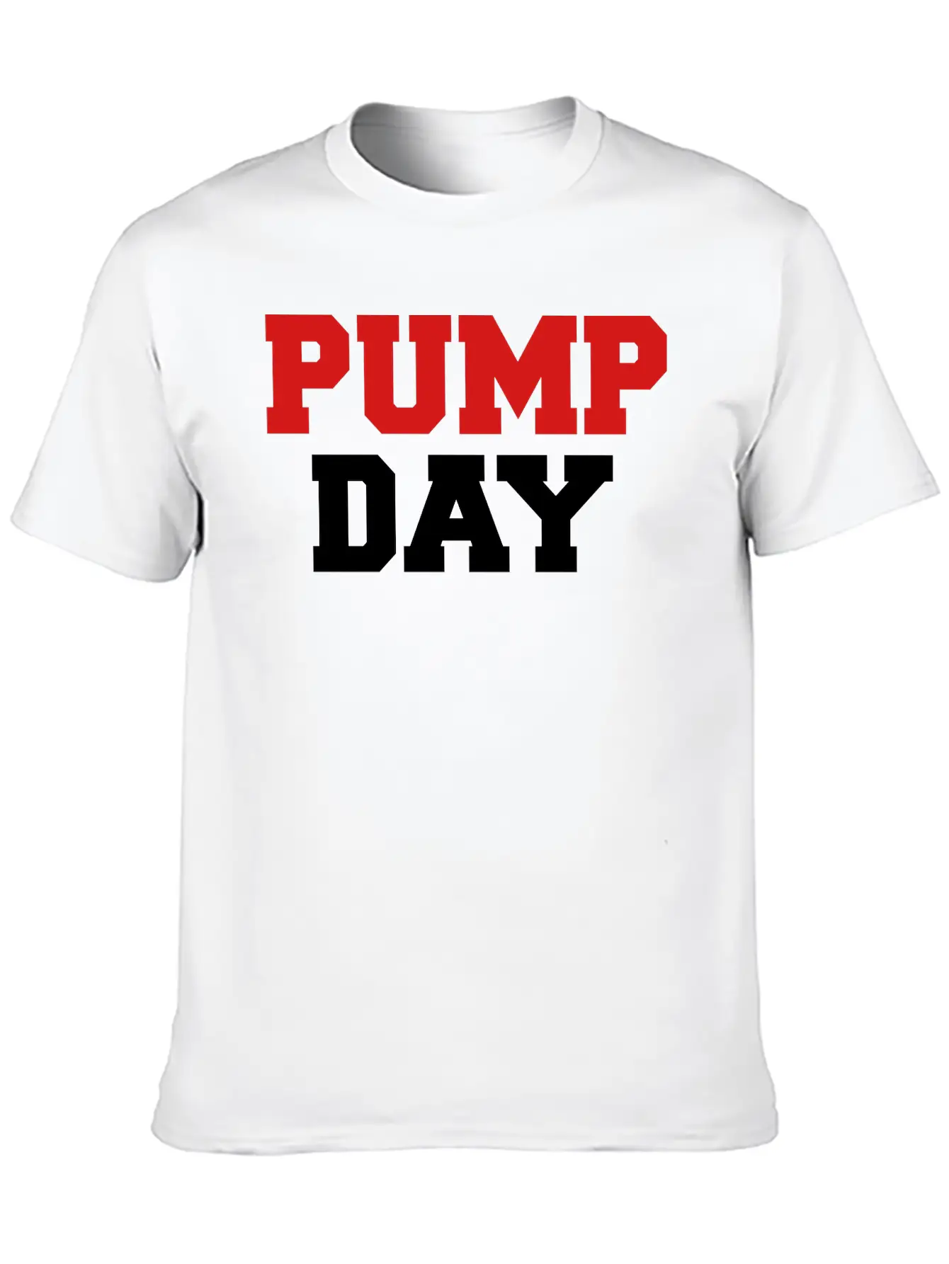 Pump Day Essential Unisex Summer Tee – Soft Cotton Casual Fit