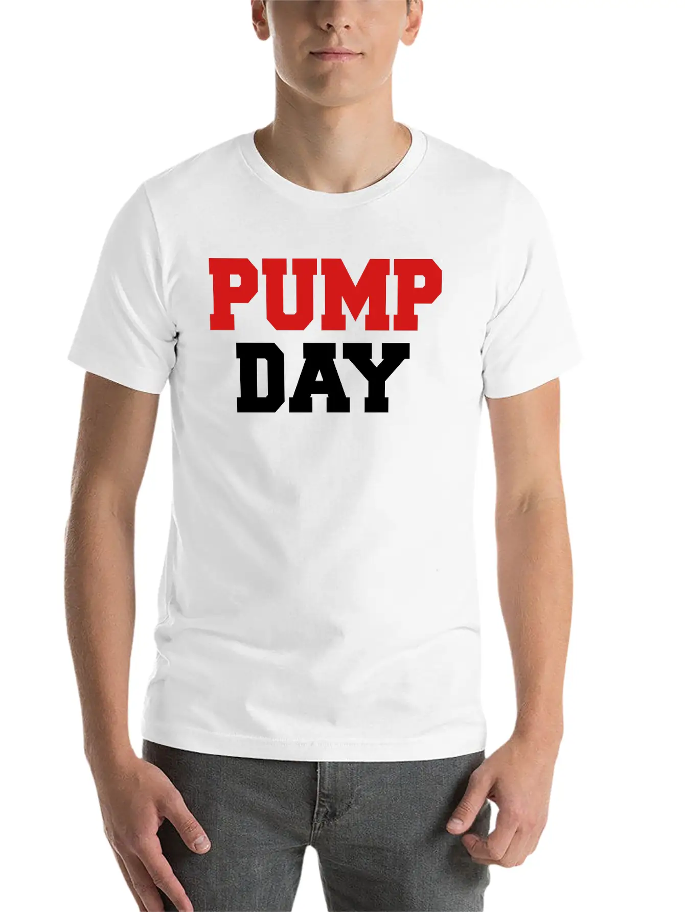 Pump Day Essential Unisex Summer Tee – Soft Cotton Casual Fit