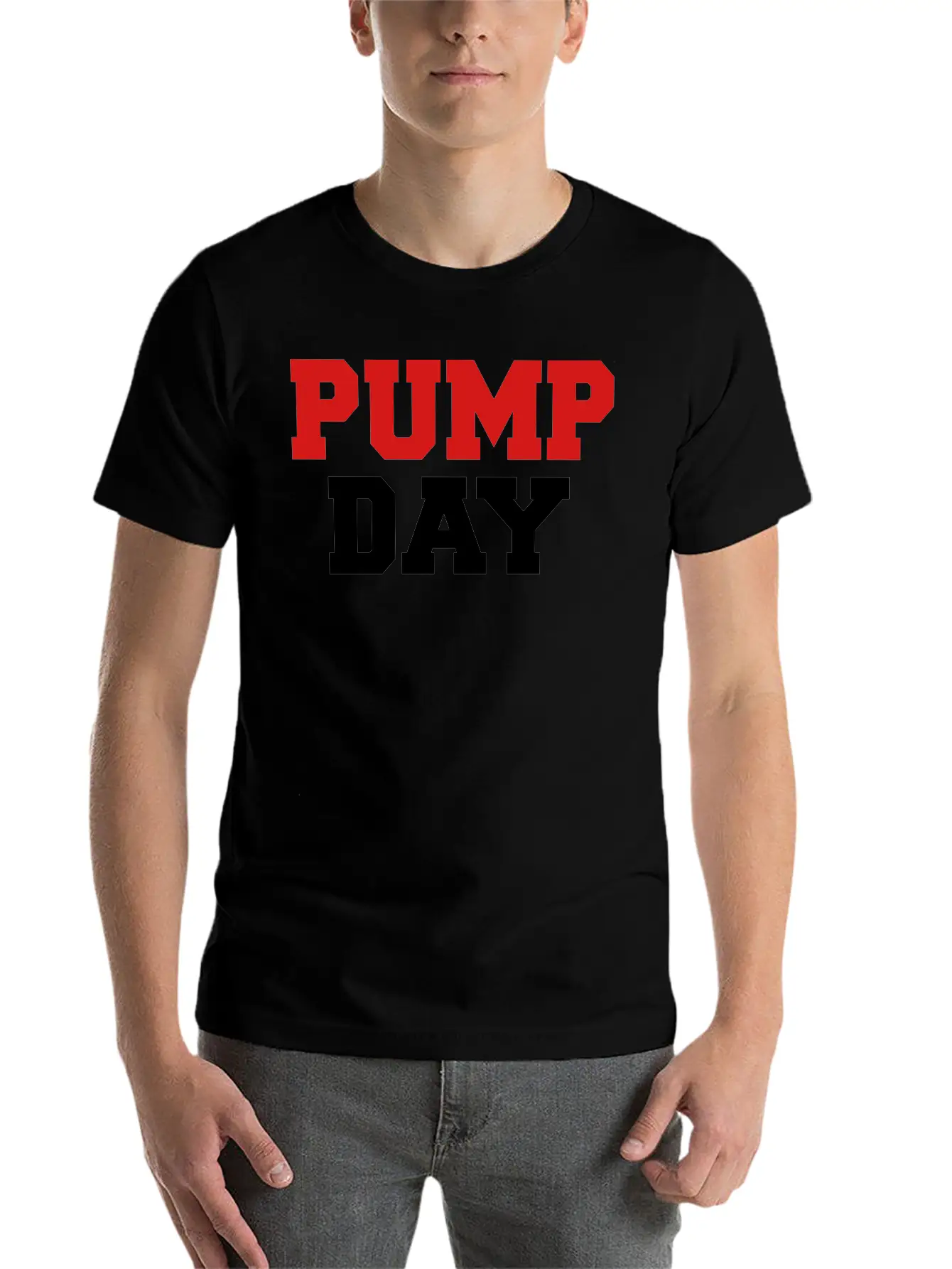 Pump Day Essential Unisex Summer Tee – Soft Cotton Casual Fit