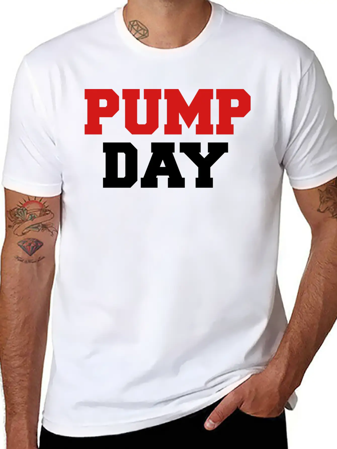 Pump Day Essential Unisex Summer Tee – Soft Cotton Casual Fit