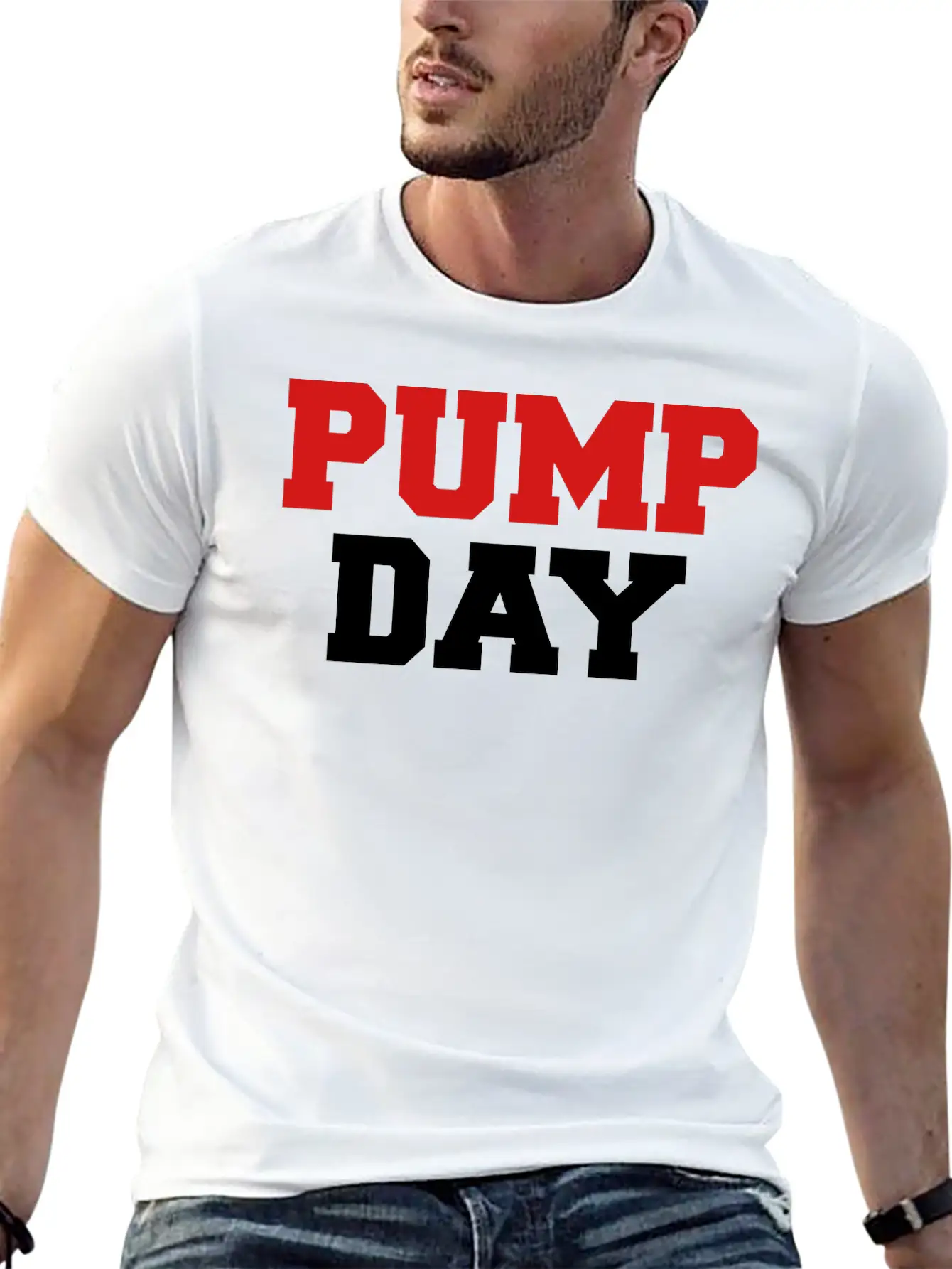 Pump Day Essential Unisex Summer Tee – Soft Cotton Casual Fit