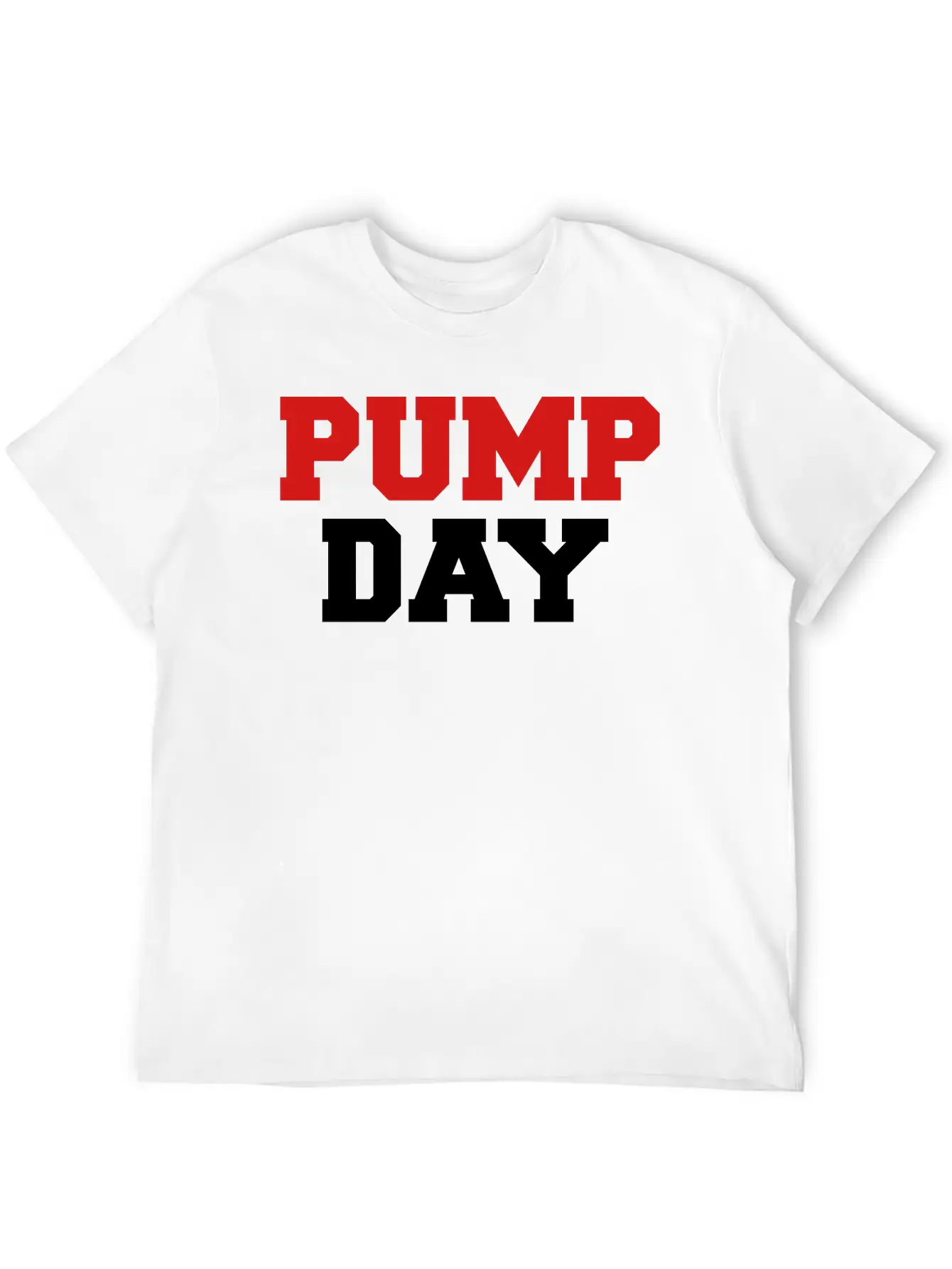 Pump Day Essential Unisex Summer Tee – Soft Cotton Casual Fit