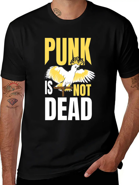 Punk Is Not Dead Basic Graphic T-Shirt – Daily Comfort In Soft Cotton