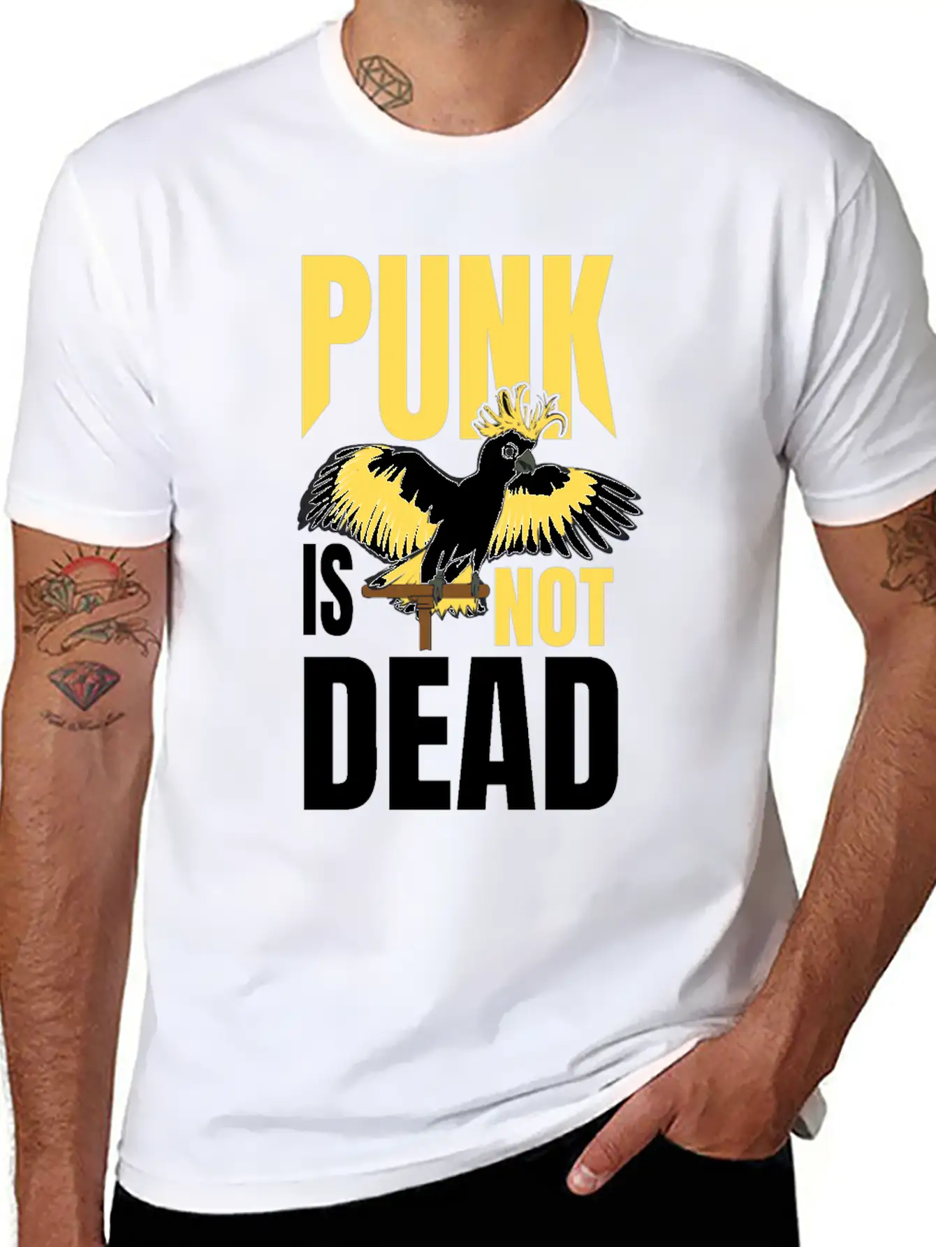 Punk Is Not Dead Basic Graphic T-Shirt – Daily Comfort In Soft Cotton