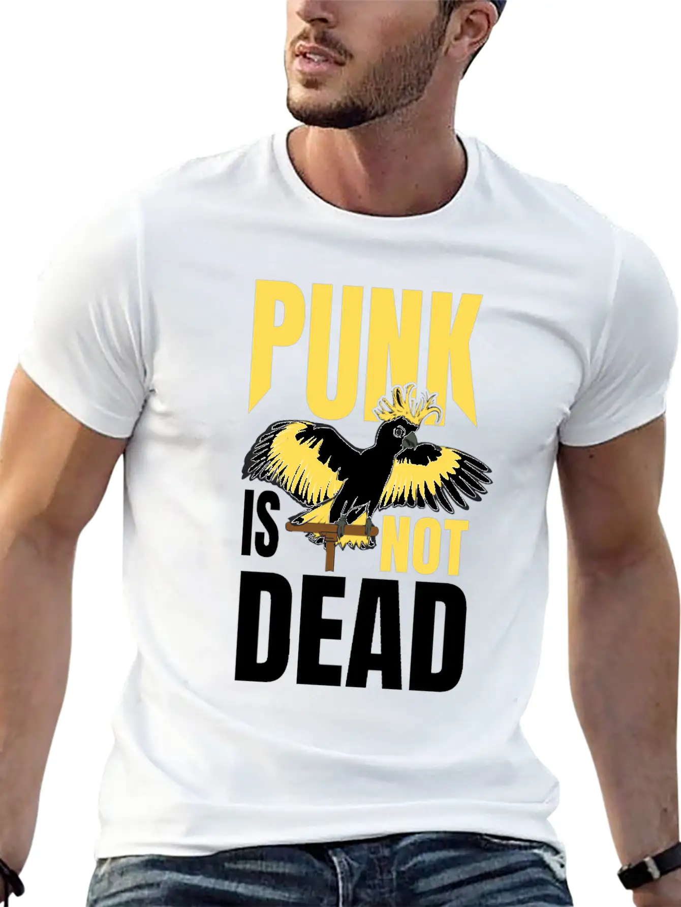 Punk Is Not Dead Basic Graphic T-Shirt – Daily Comfort In Soft Cotton