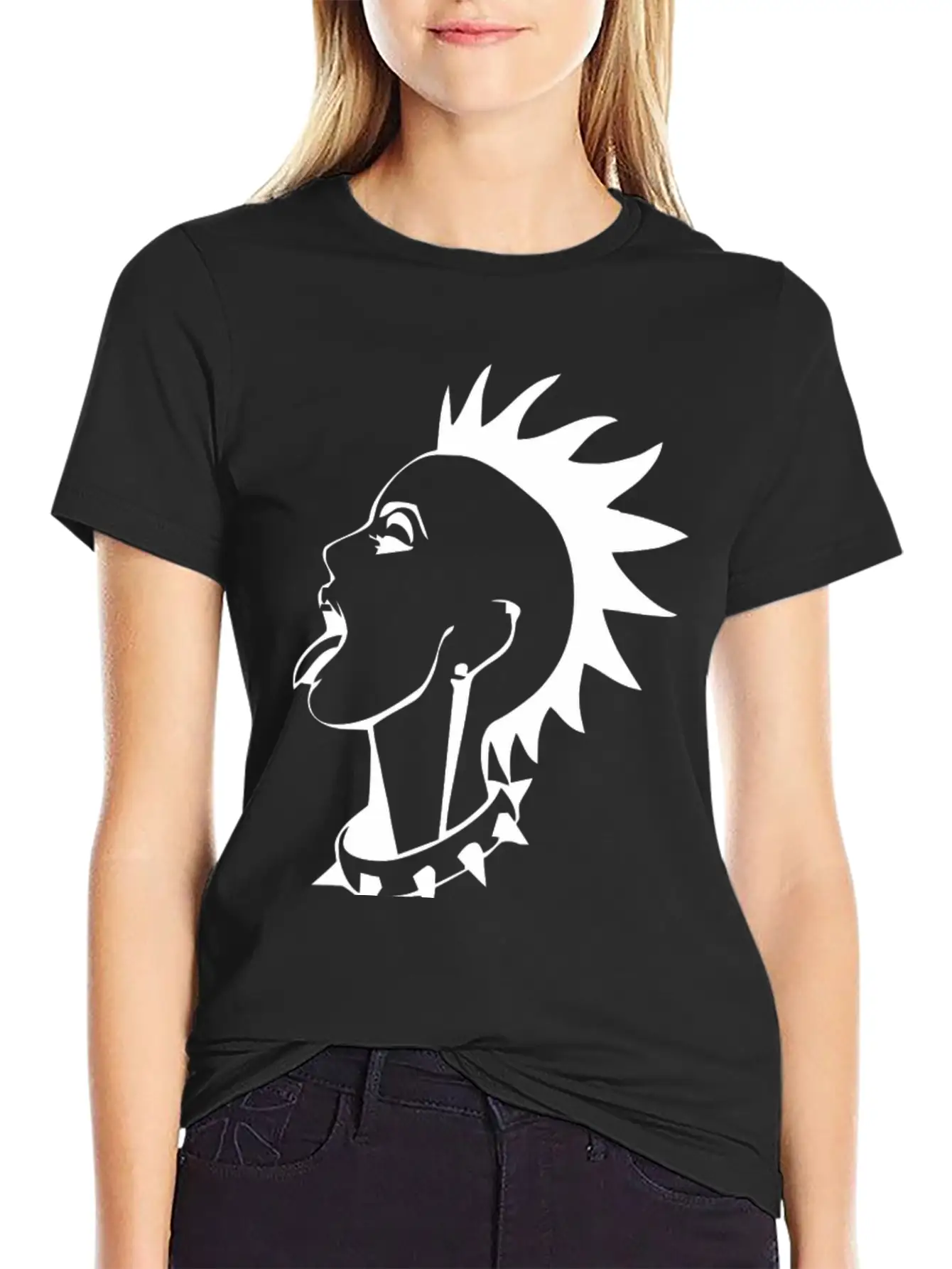Punk Rock Girl Ska Music Band Stylish Everyday T-Shirt – Unisex Basic Cotton Tee