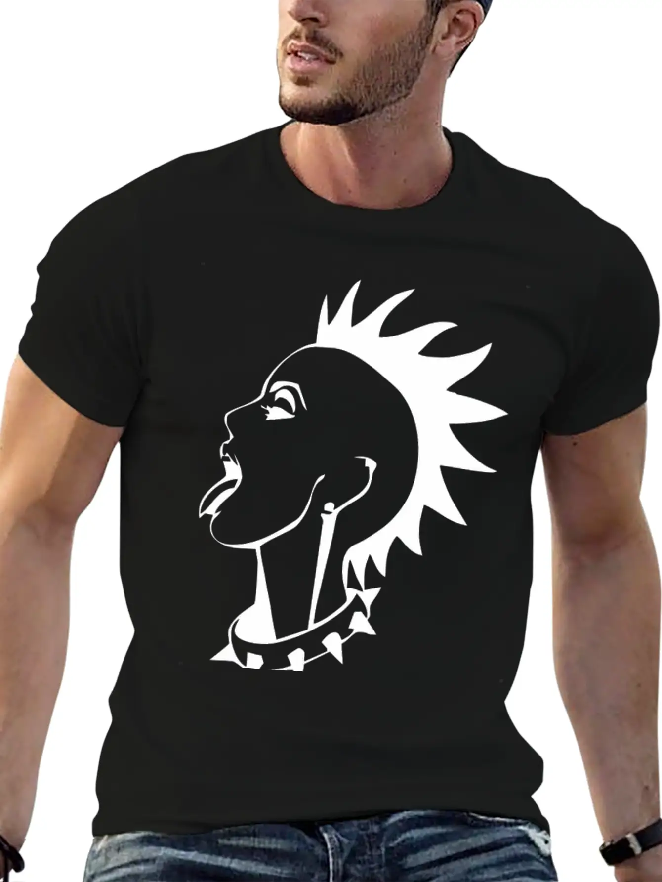 Punk Rock Girl Ska Music Band Stylish Everyday T-Shirt – Unisex Basic Cotton Tee