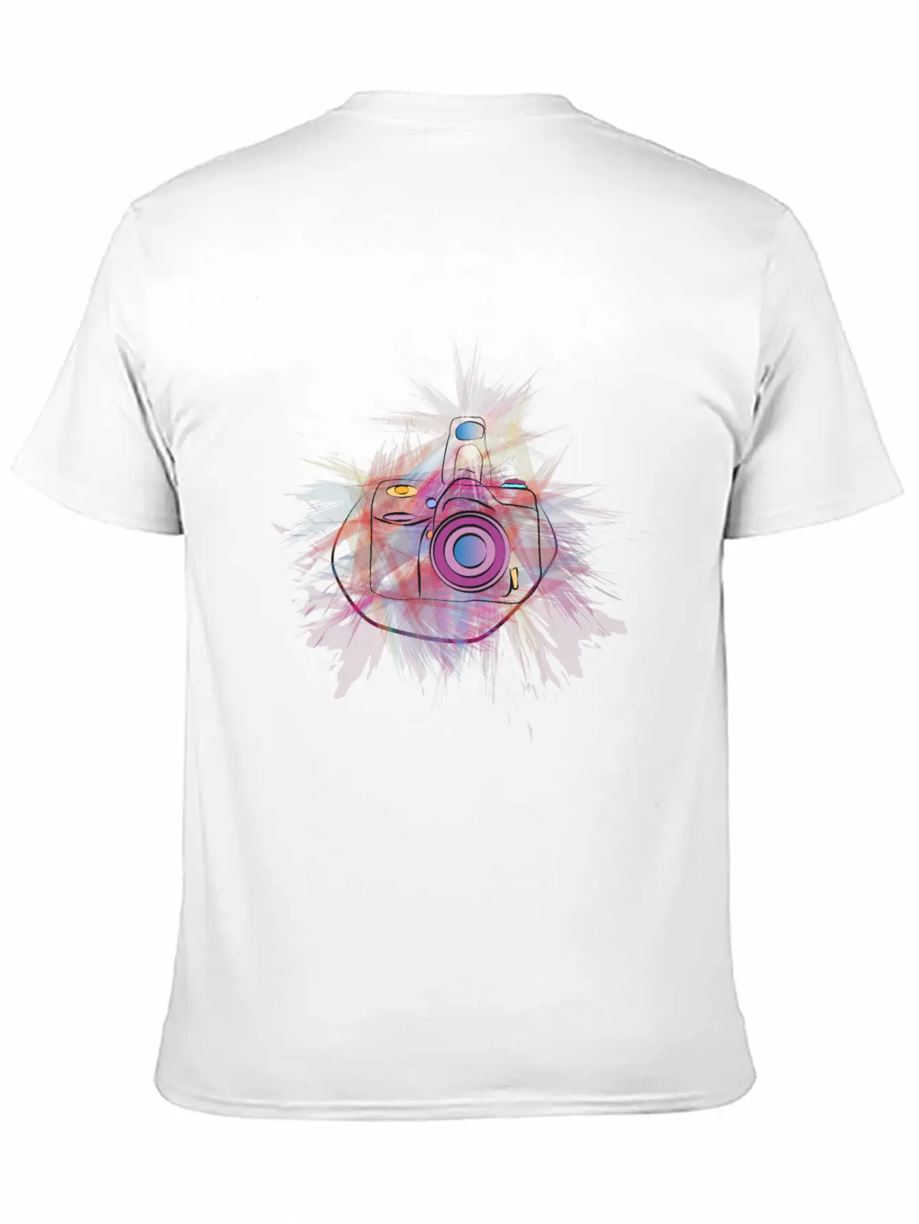 Purple Camera Timeless Short Sleeve Tee – Comfy And Minimalist Design