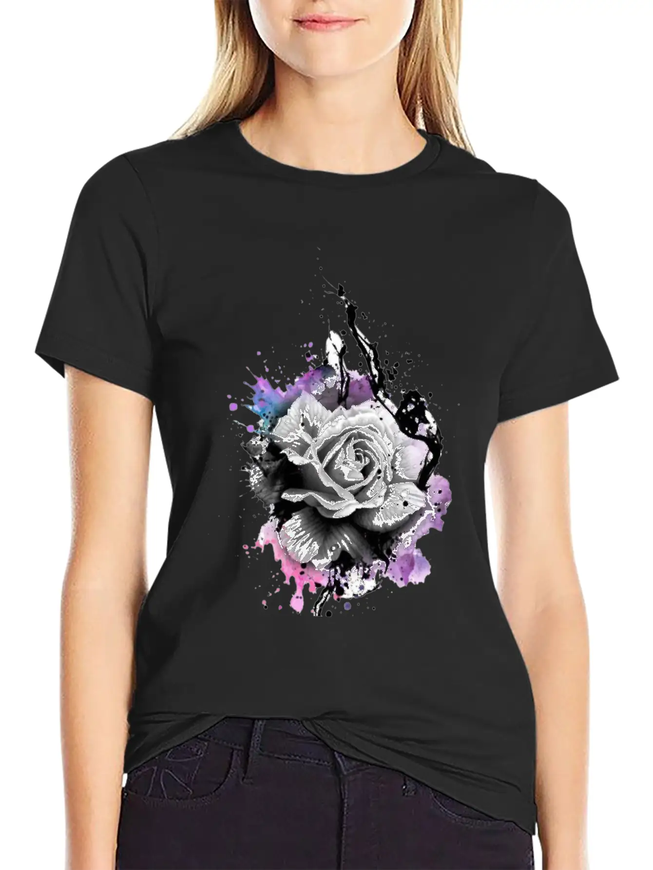 Purple Kiss Clothing Unisex Short Sleeve Soft Cotton T-Shirt – Casual Everyday Wear