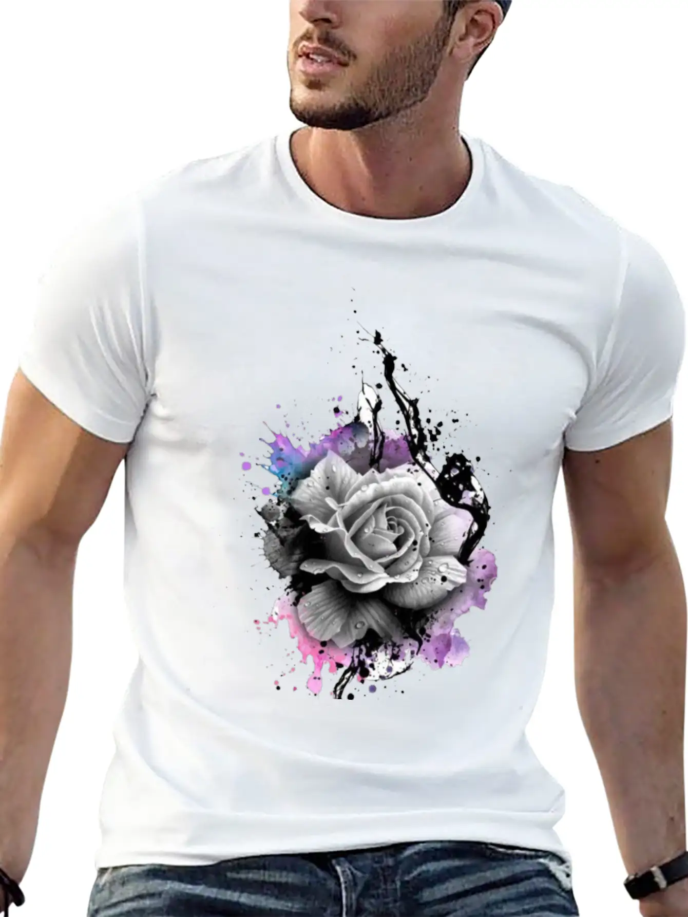 Purple Kiss Clothing Unisex Short Sleeve Soft Cotton T-Shirt – Casual Everyday Wear