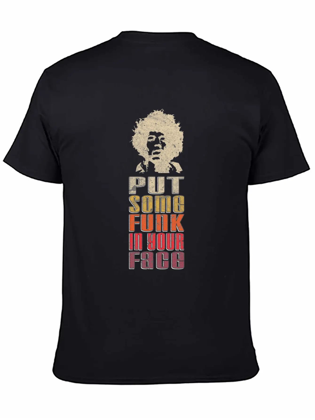 Put Some Funk In Your Face Disco Music Stylish Everyday T-Shirt – Unisex Basic Cotton Tee