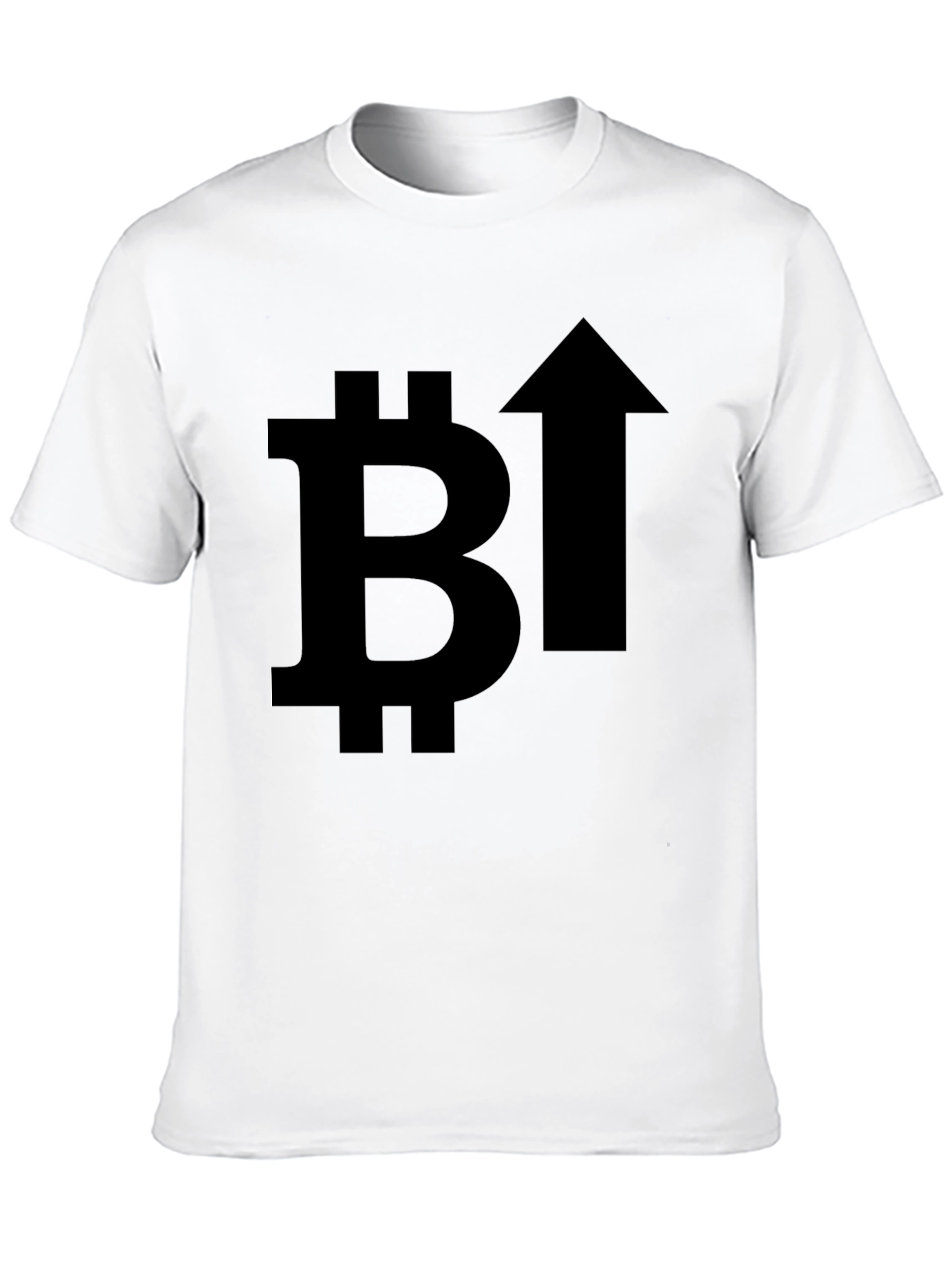 Bitcoin Up Arrow Graphic Tee