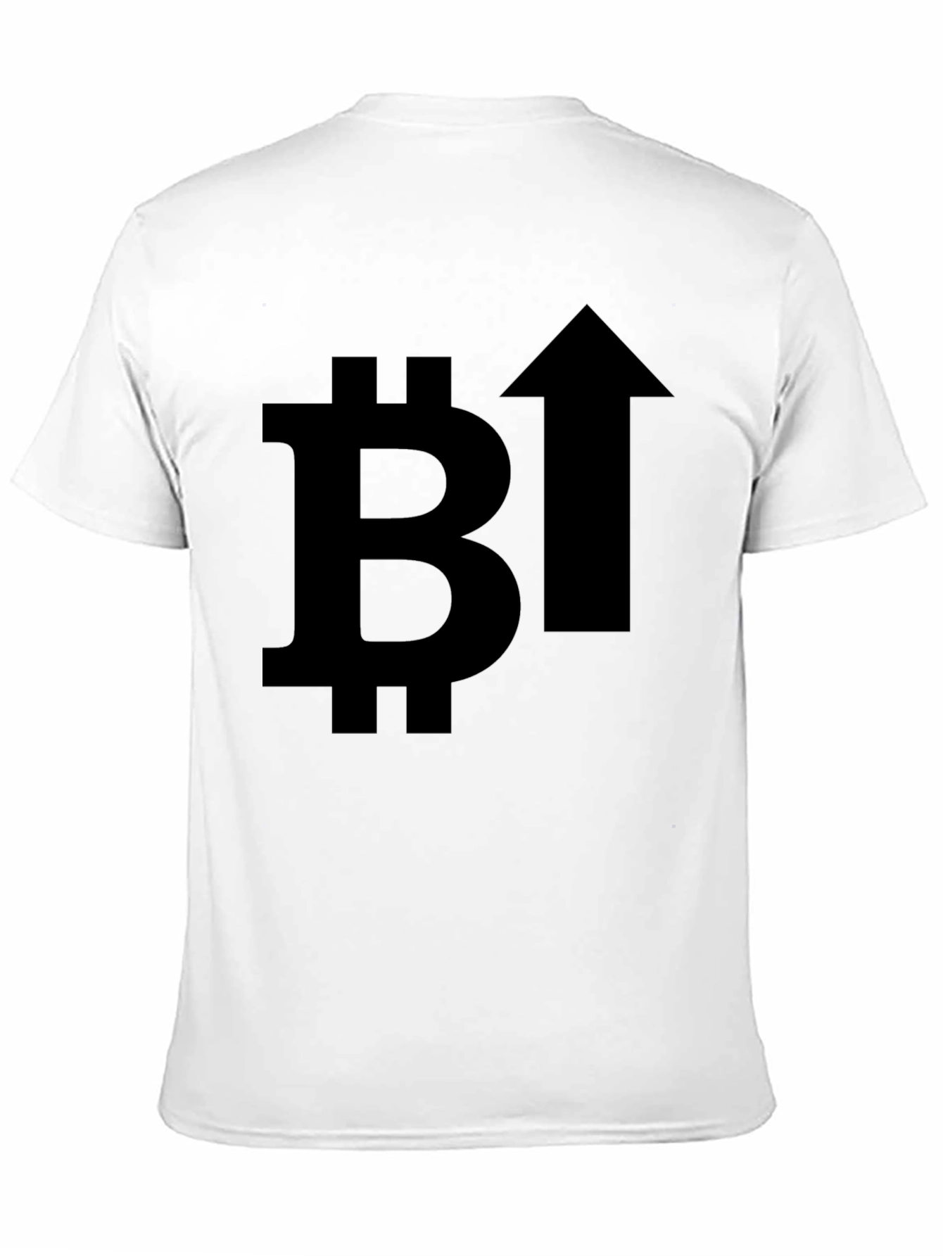 Bitcoin Up Arrow Graphic Tee