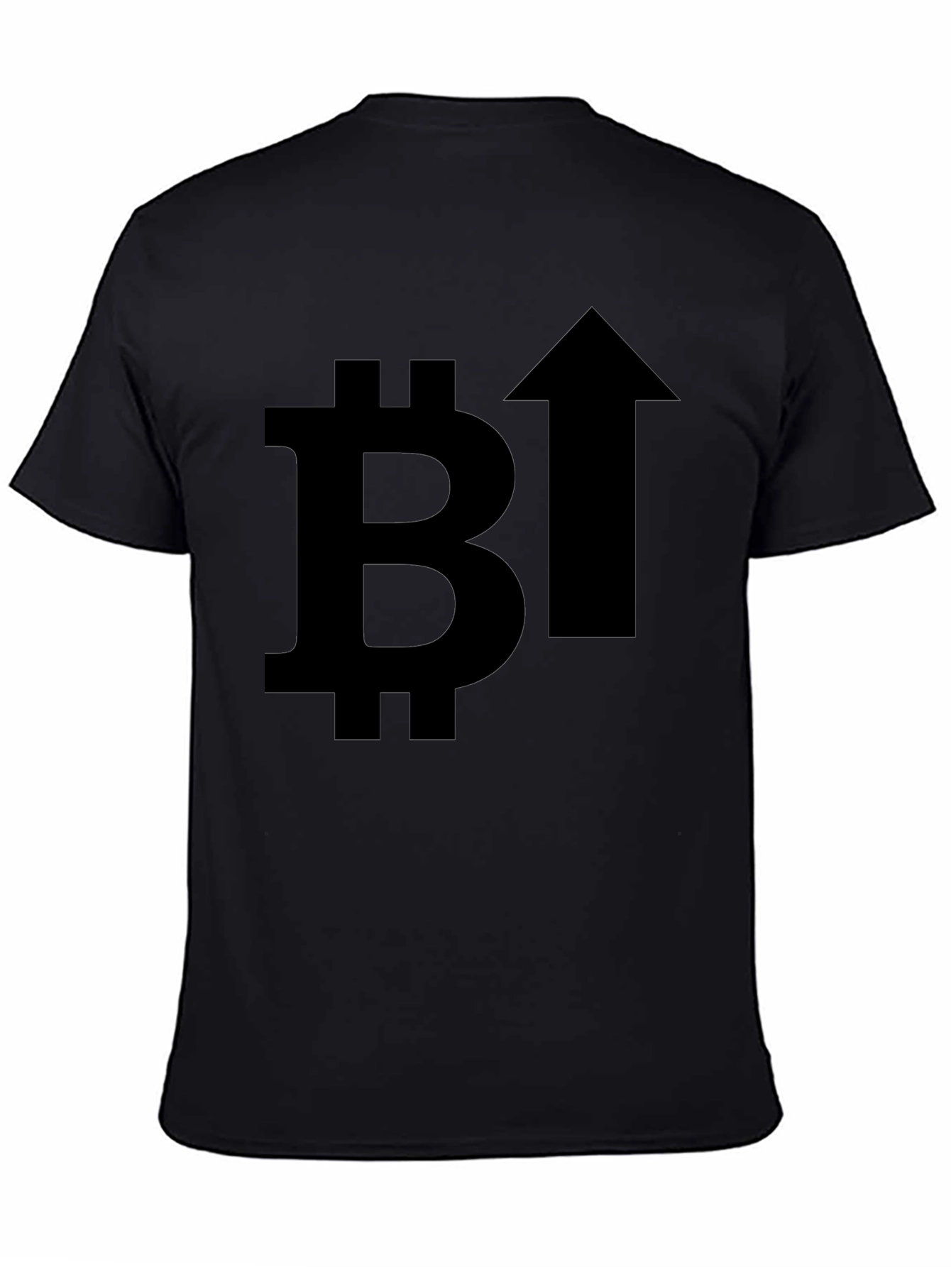 Bitcoin Up Arrow Graphic Tee