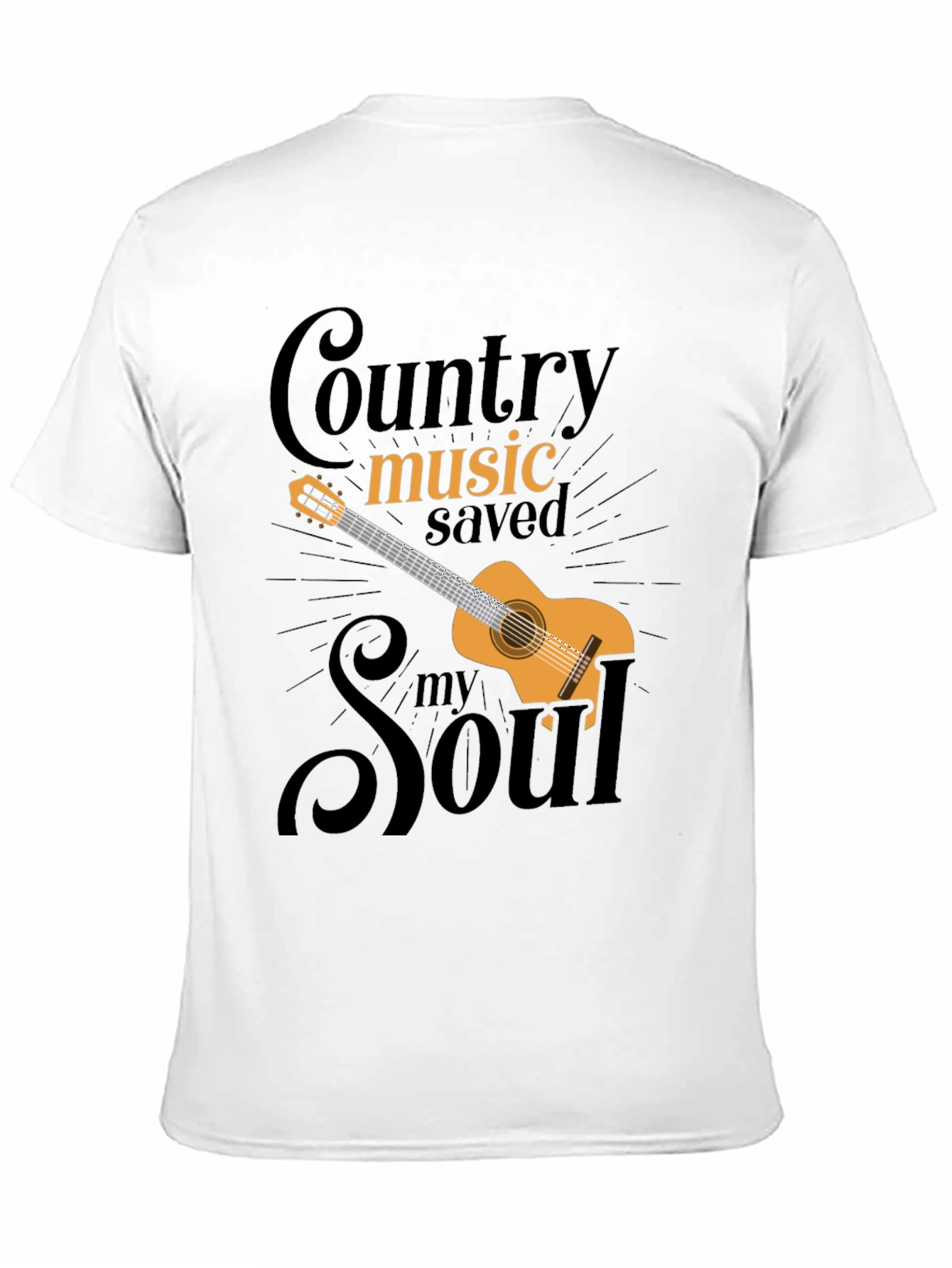 Country Music Saved My Soul Graphic Tee