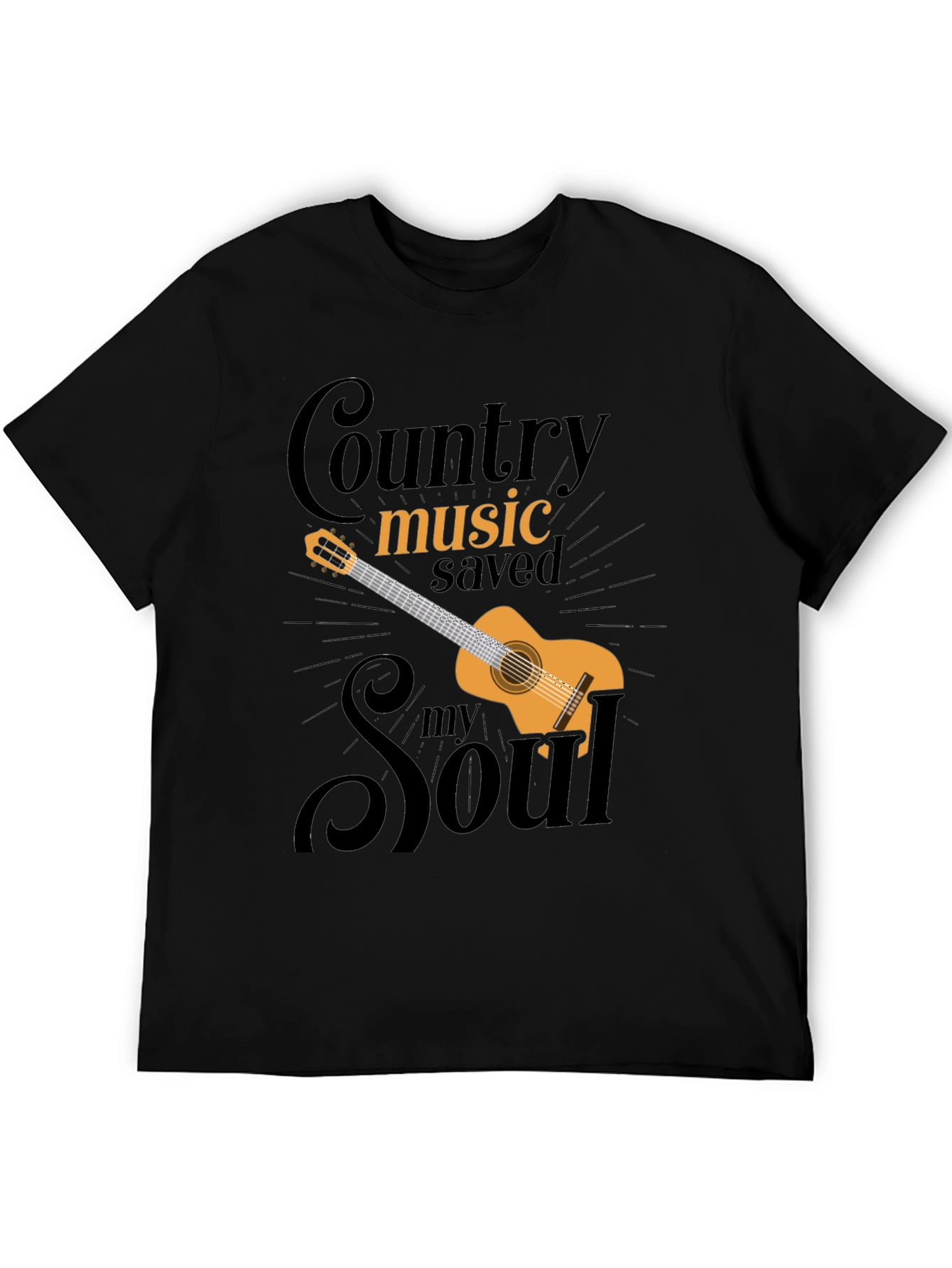 Country Music Saved My Soul Graphic Tee