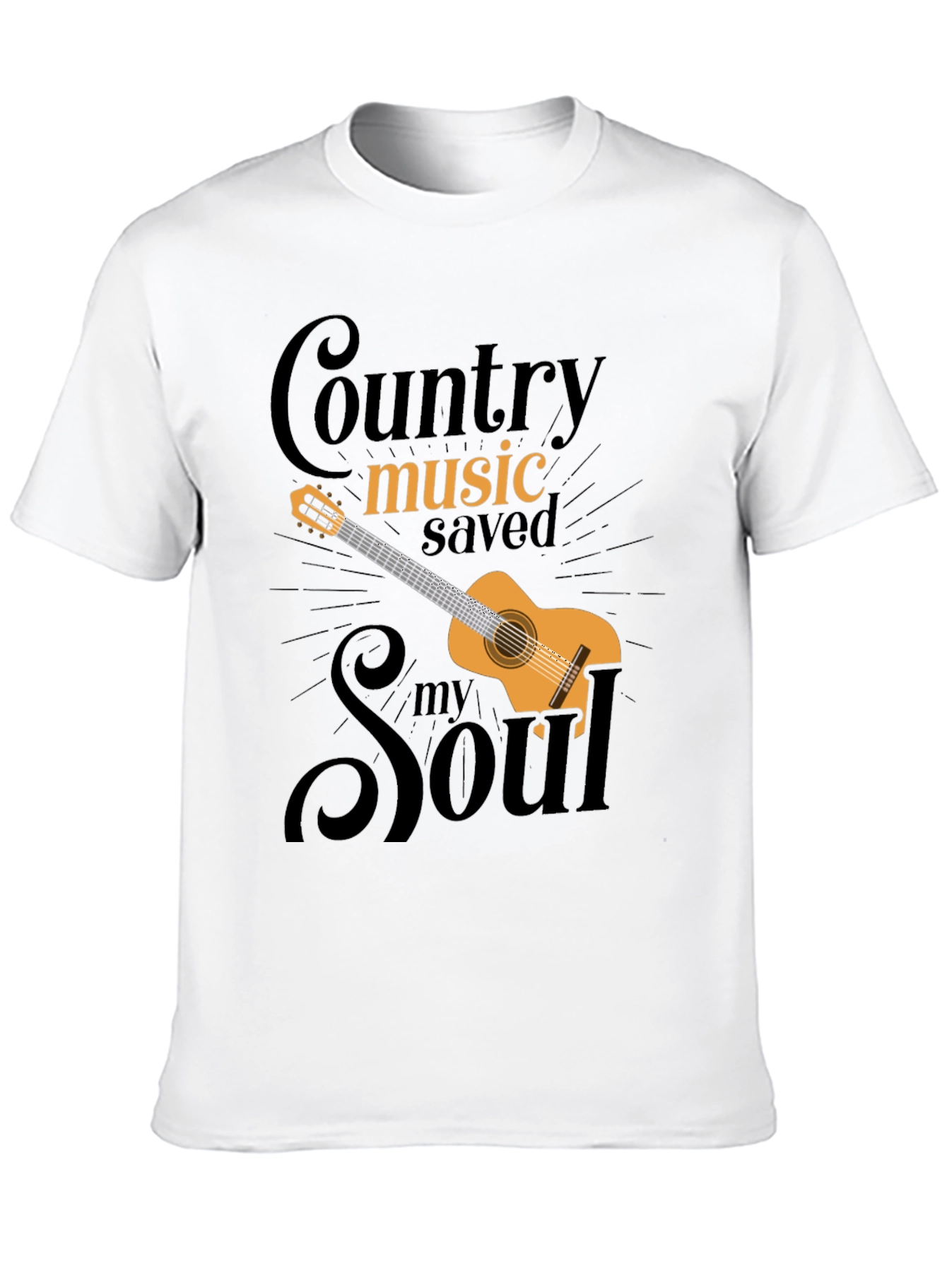 Country Music Saved My Soul Graphic Tee