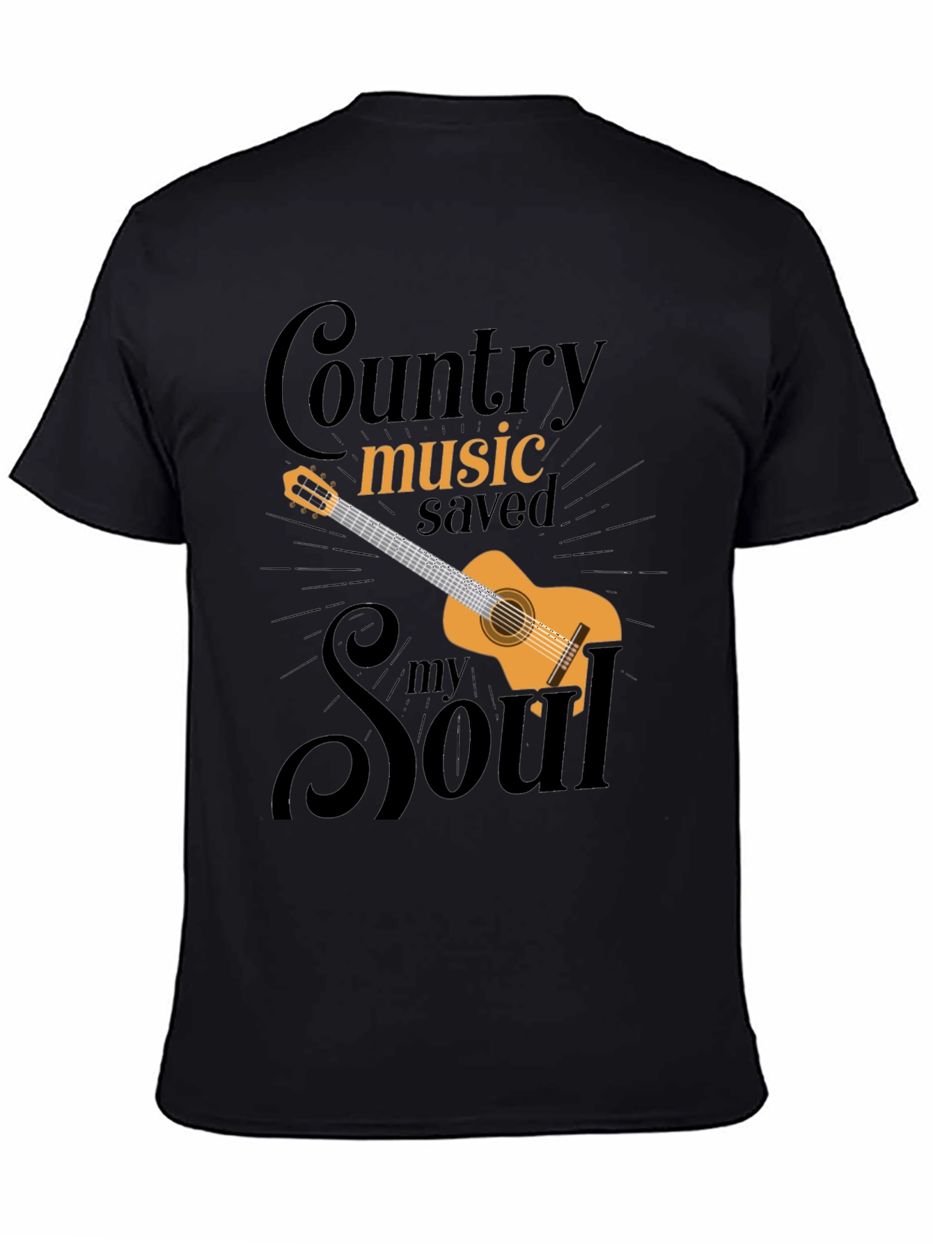 Country Music Saved My Soul Graphic Tee