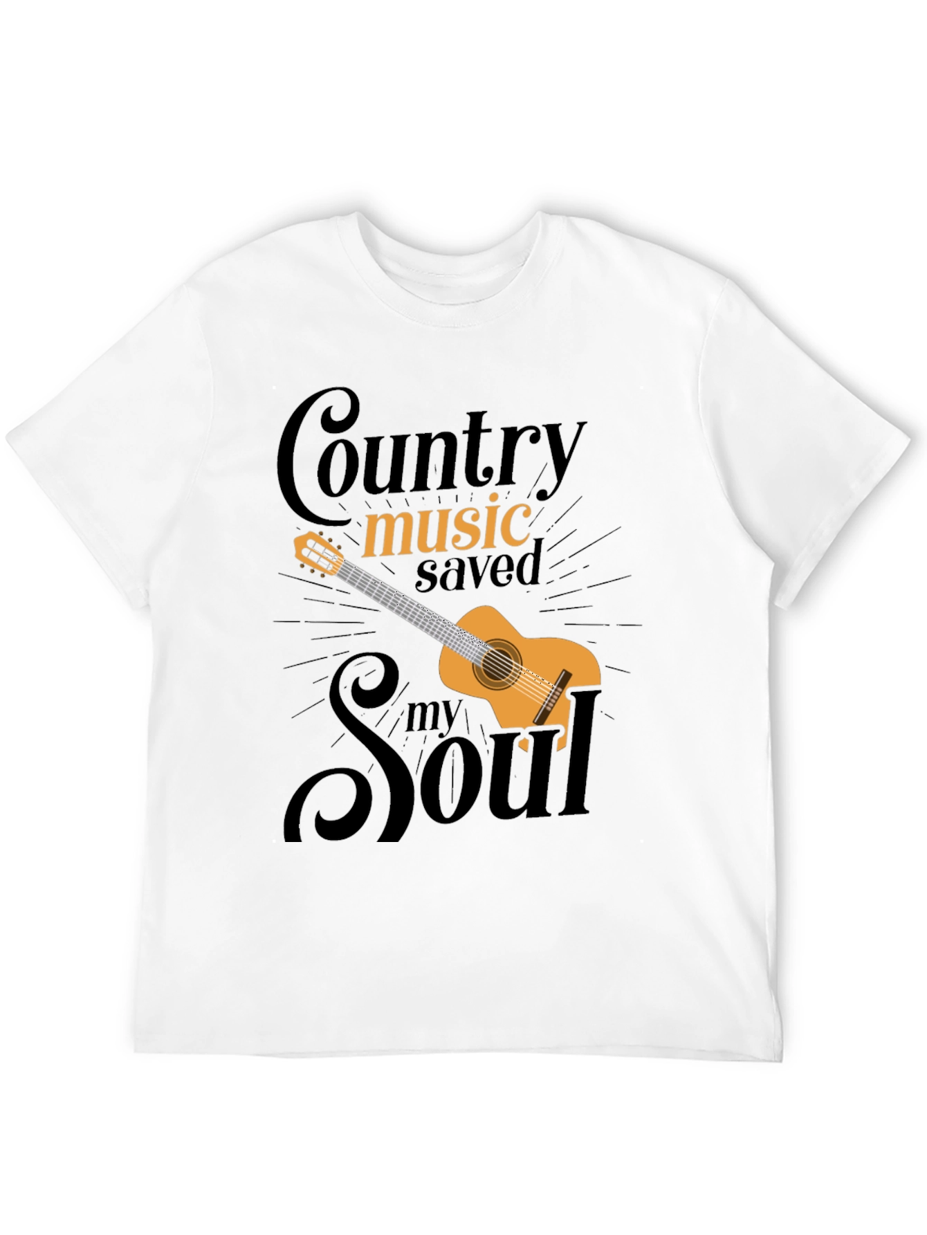 Country Music Saved My Soul Graphic Tee