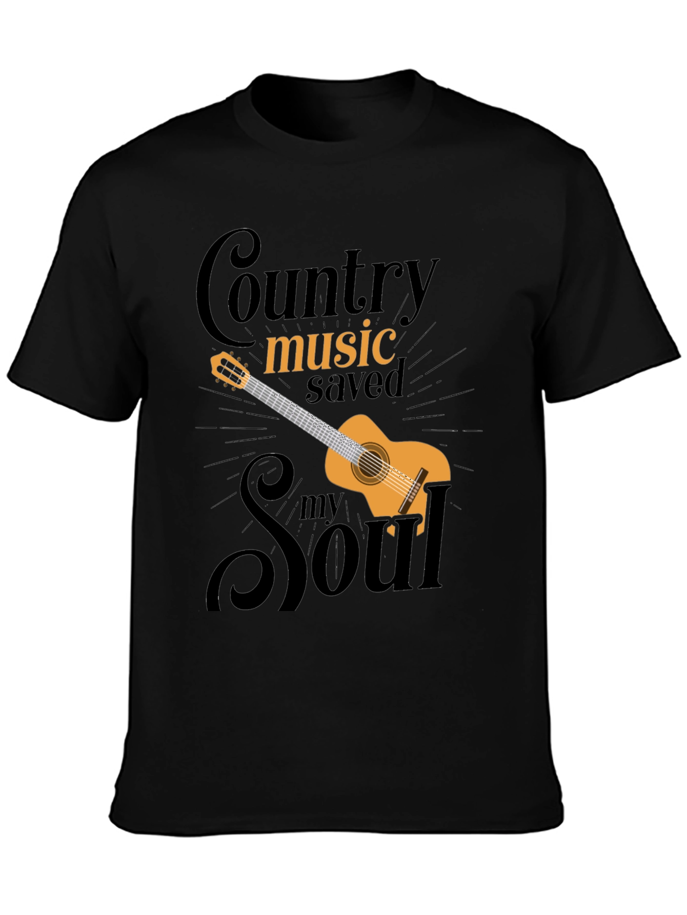 Country Music Saved My Soul Graphic Tee