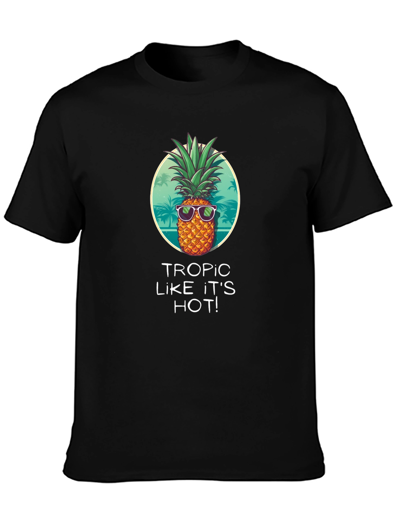 Tropic Like Its Hot Graphic T-Shirt