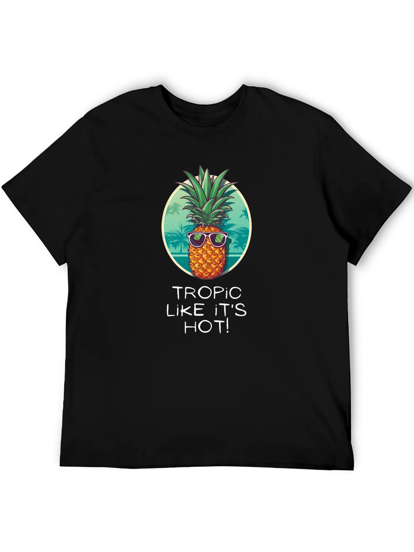 Tropic Like Its Hot Graphic T-Shirt