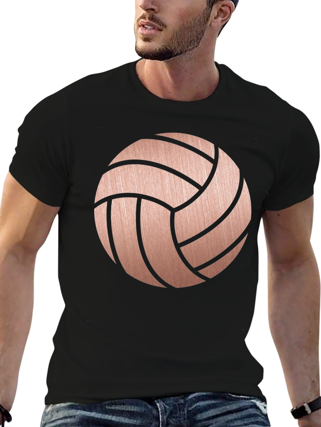 Volleyball Graphic T-Shirt - Stylish Sportswear