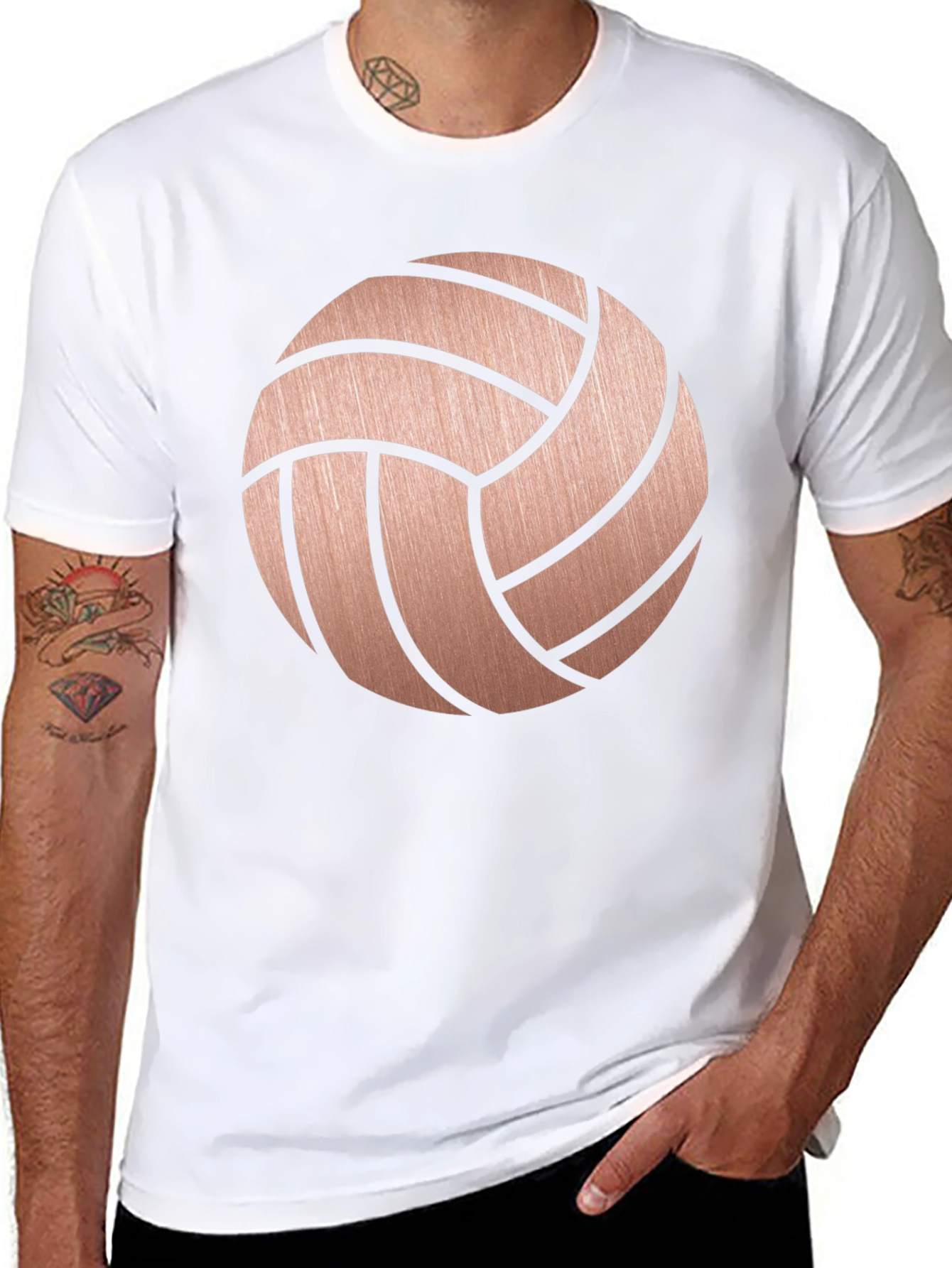 Volleyball Graphic T-Shirt - Stylish Sportswear