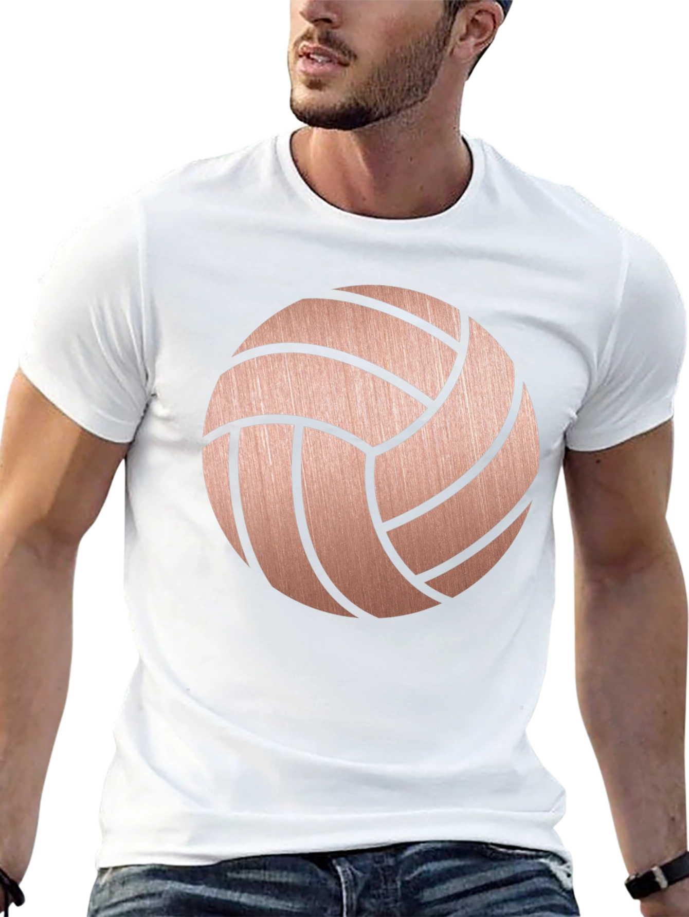 Volleyball Graphic T-Shirt - Stylish Sportswear
