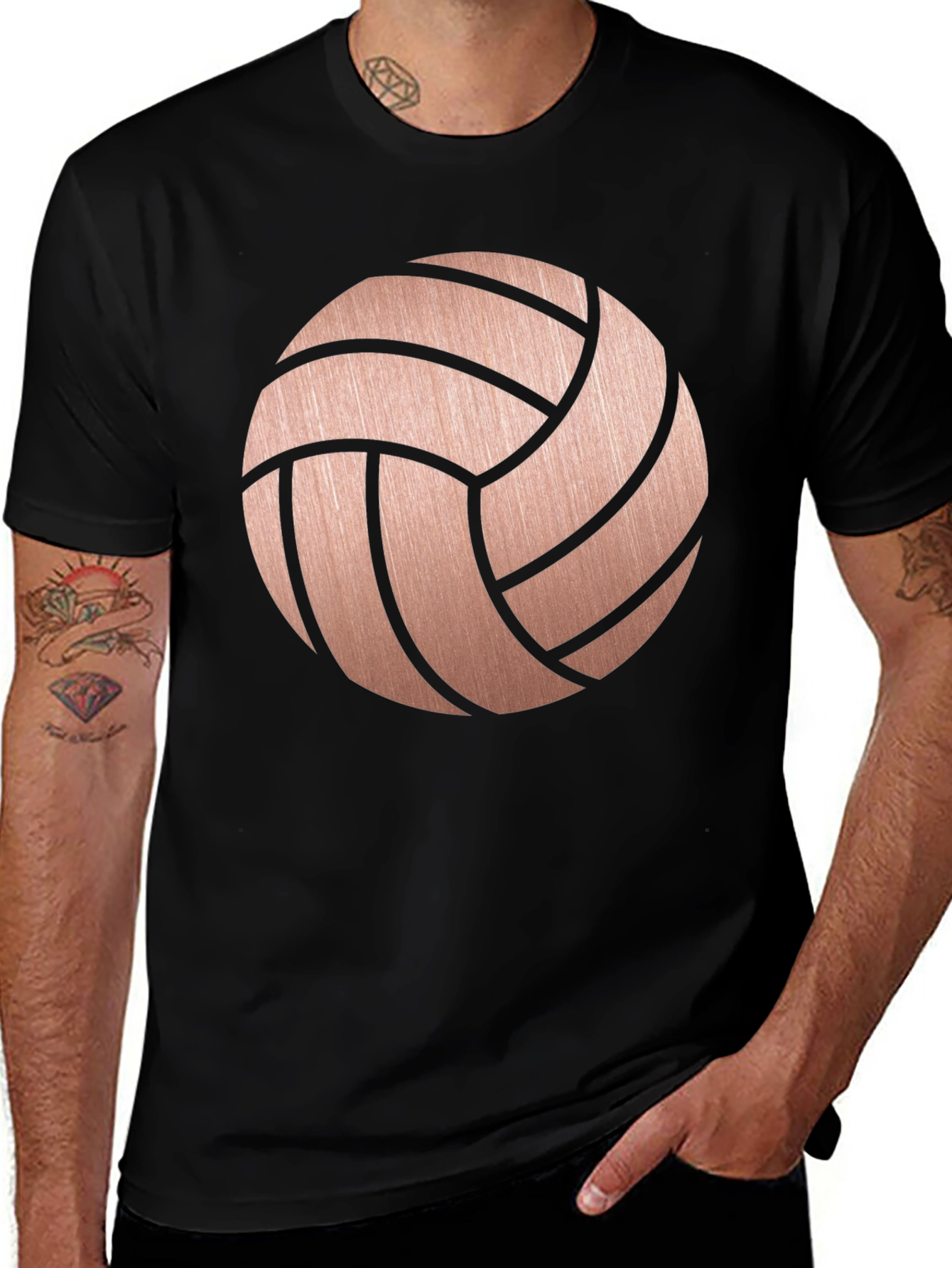 Volleyball Graphic T-Shirt - Stylish Sportswear