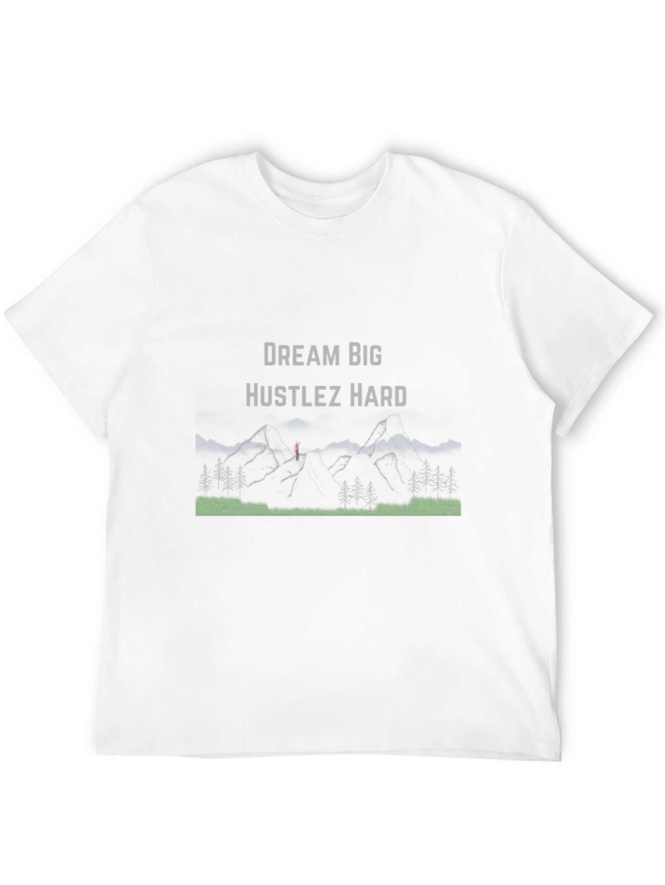 Dream Big Hustlez Hard Black T-Shirt