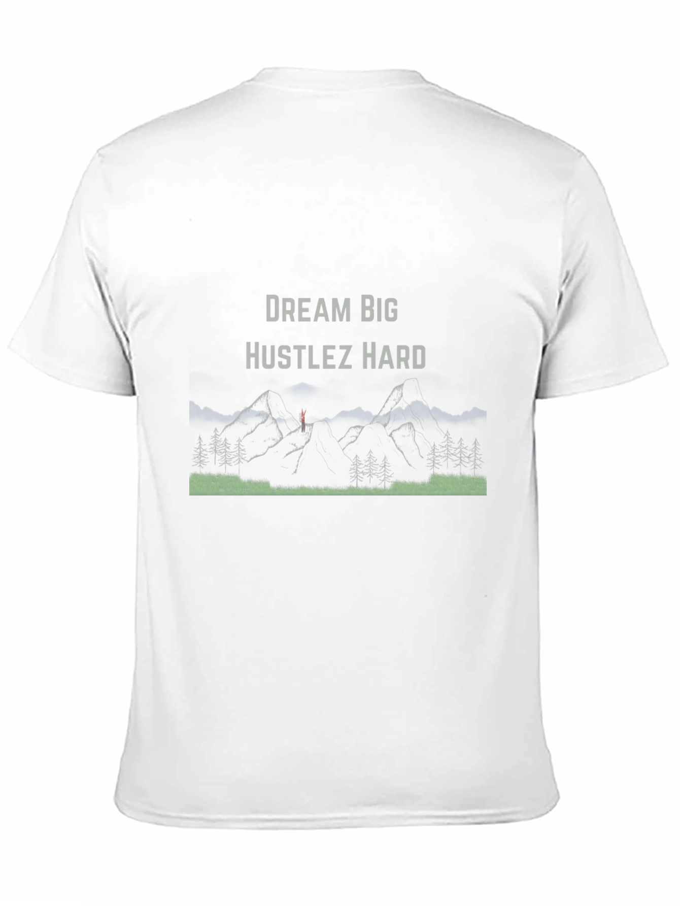 Dream Big Hustlez Hard Black T-Shirt