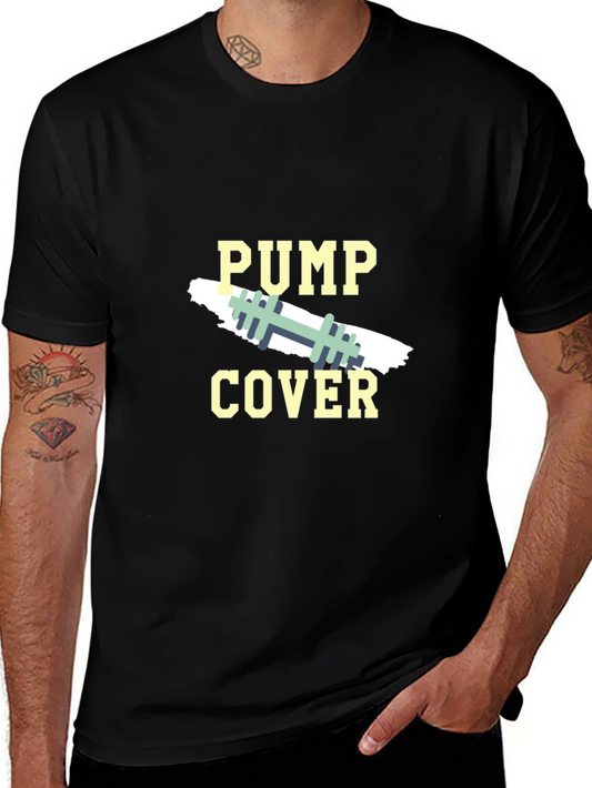 Pump Cover Graphic Tee - Workout T-Shirt