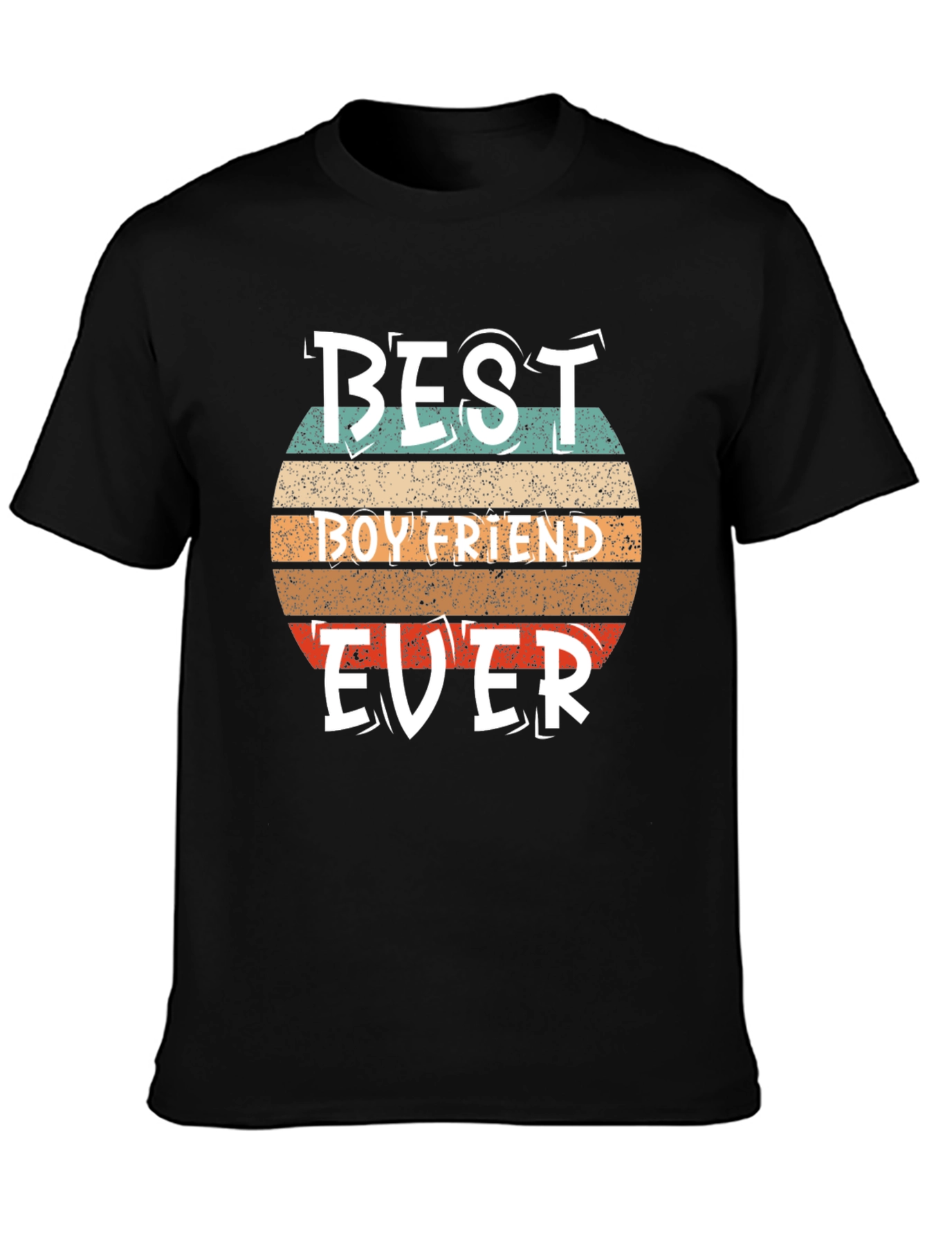 Best Boyfriend Ever Graphic Tee - Retro Style