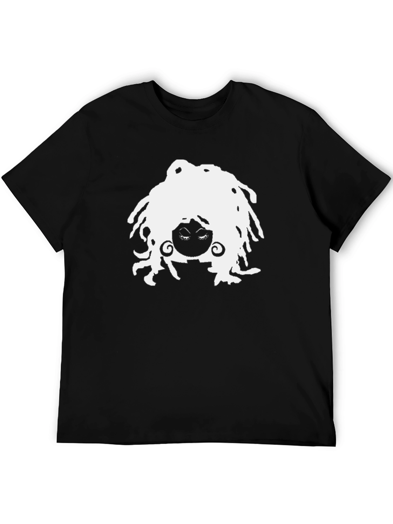 Dreadlock Diva Black T-Shirt - Stylish & Unique