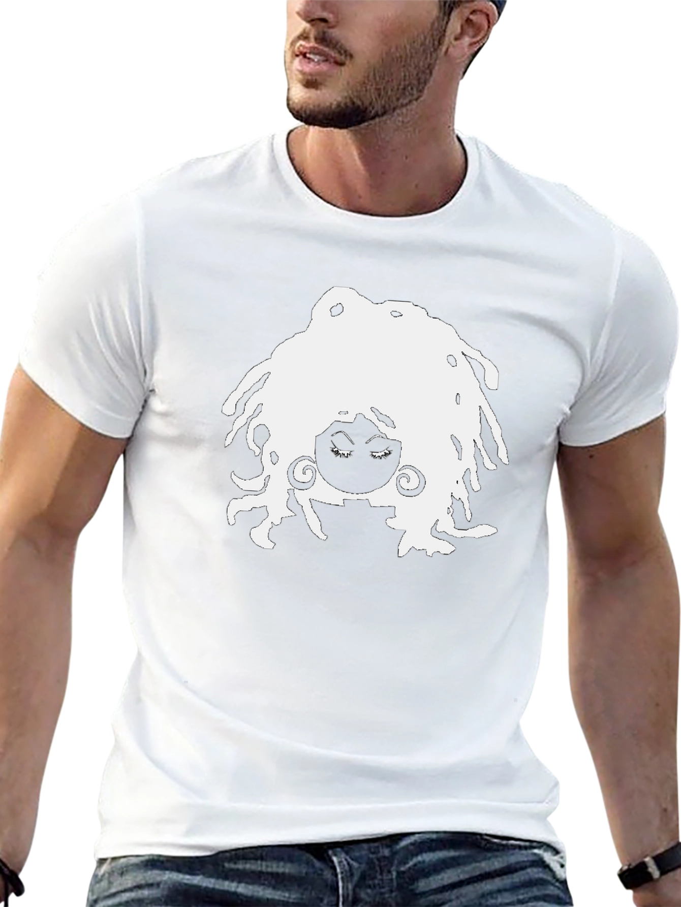 Dreadlock Diva Black T-Shirt - Stylish & Unique