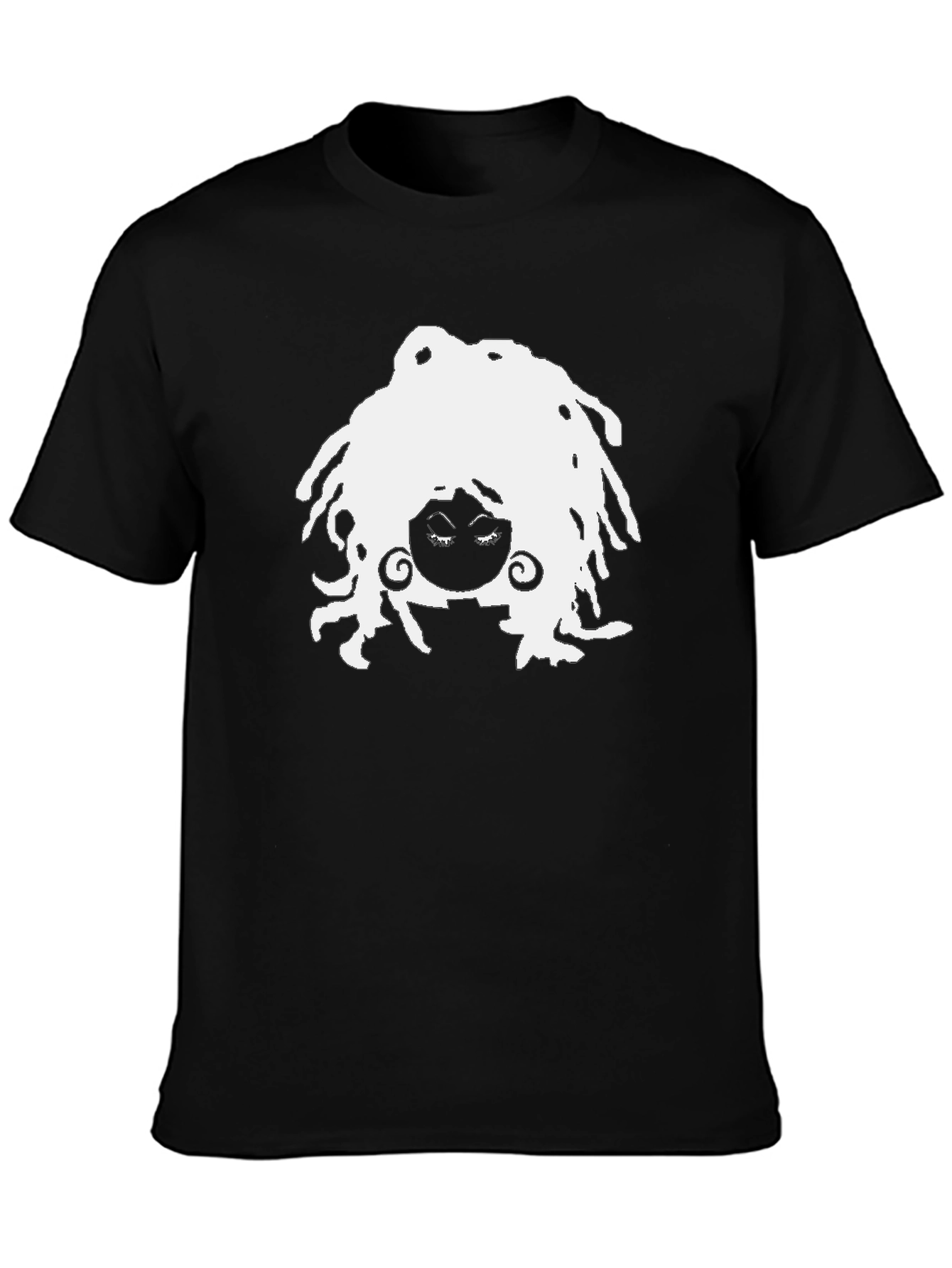 Dreadlock Diva Black T-Shirt - Stylish & Unique