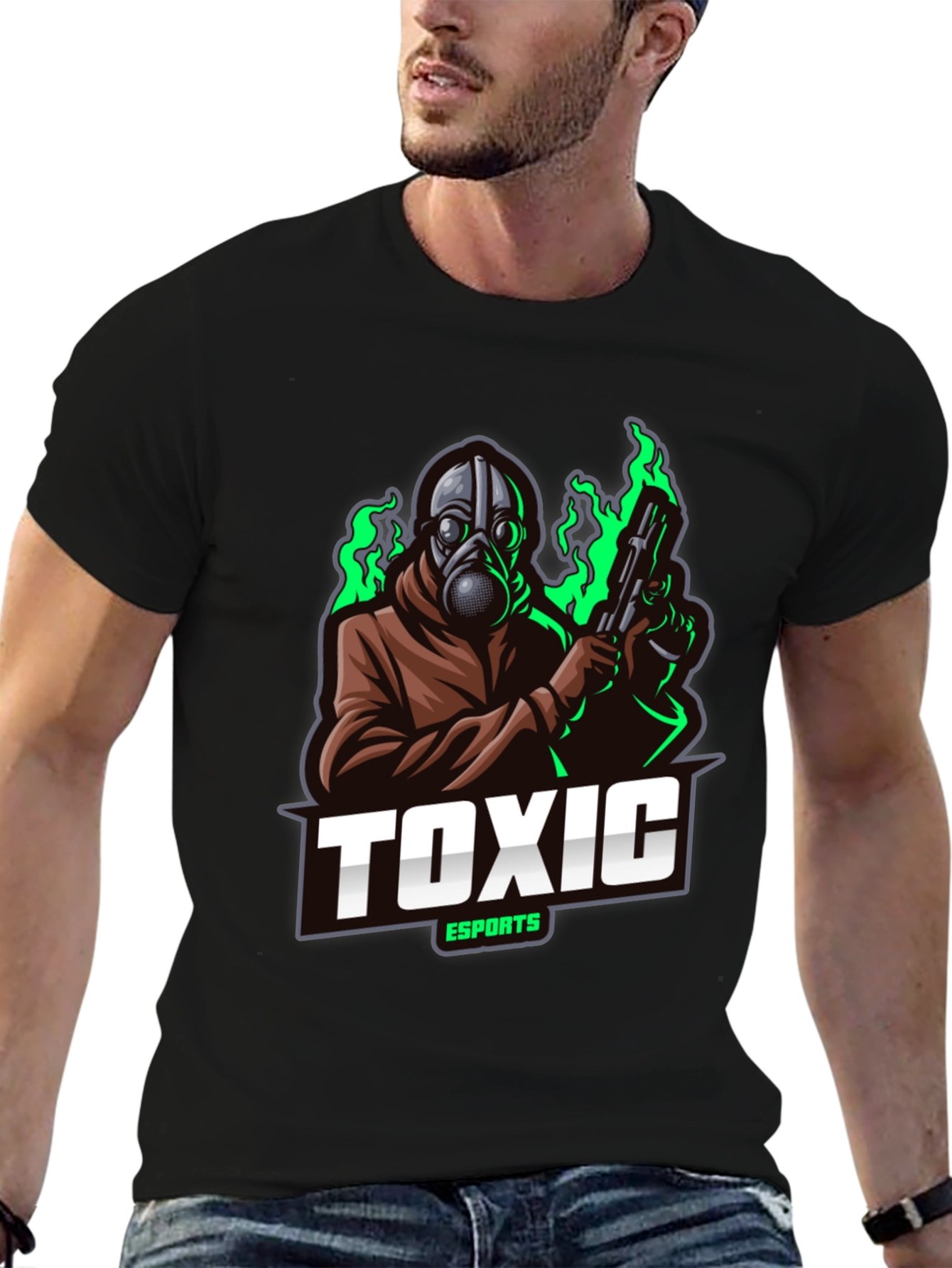 Toxic Esports Graphic Tee - Gamer Style