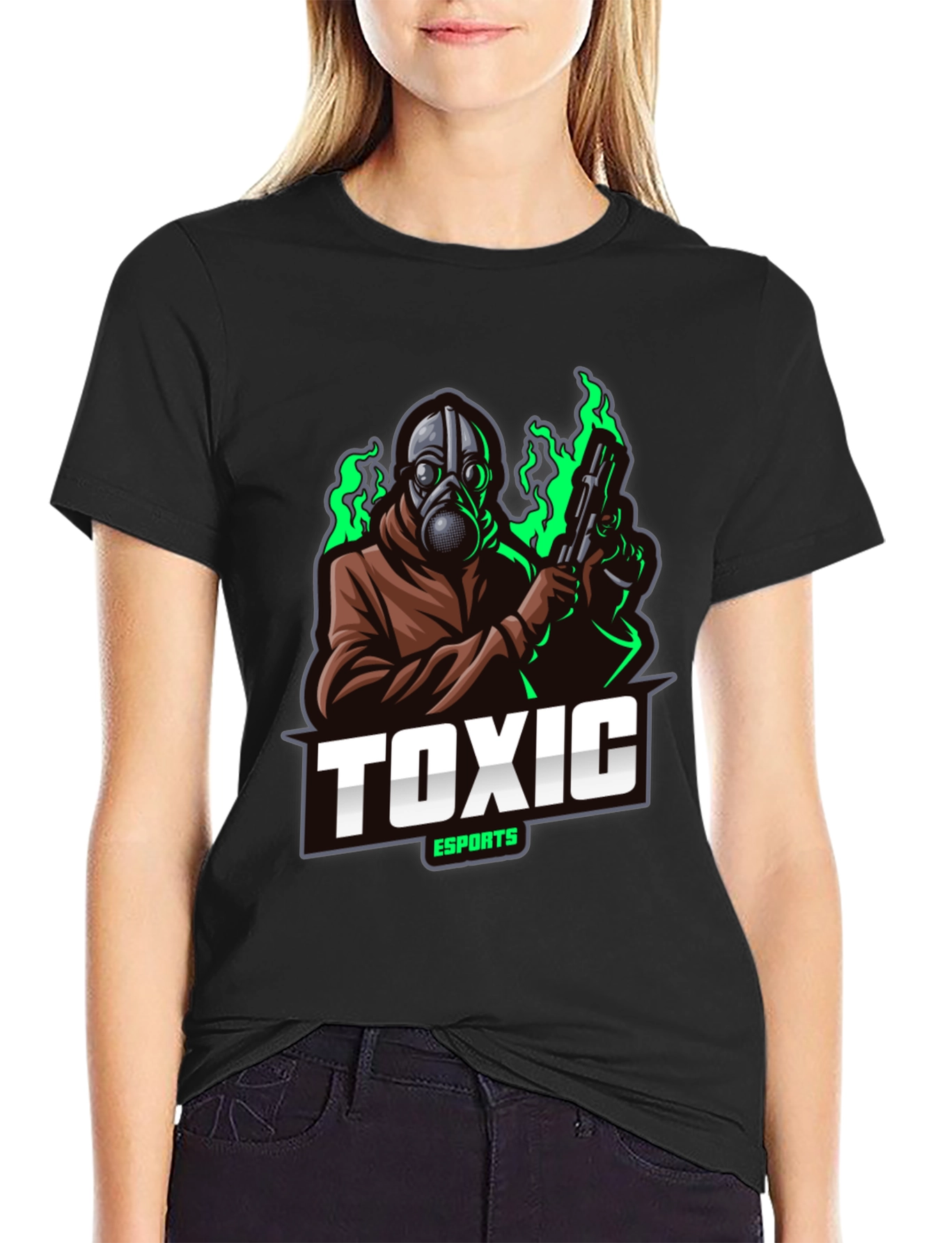 Toxic Esports Graphic Tee - Gamer Style