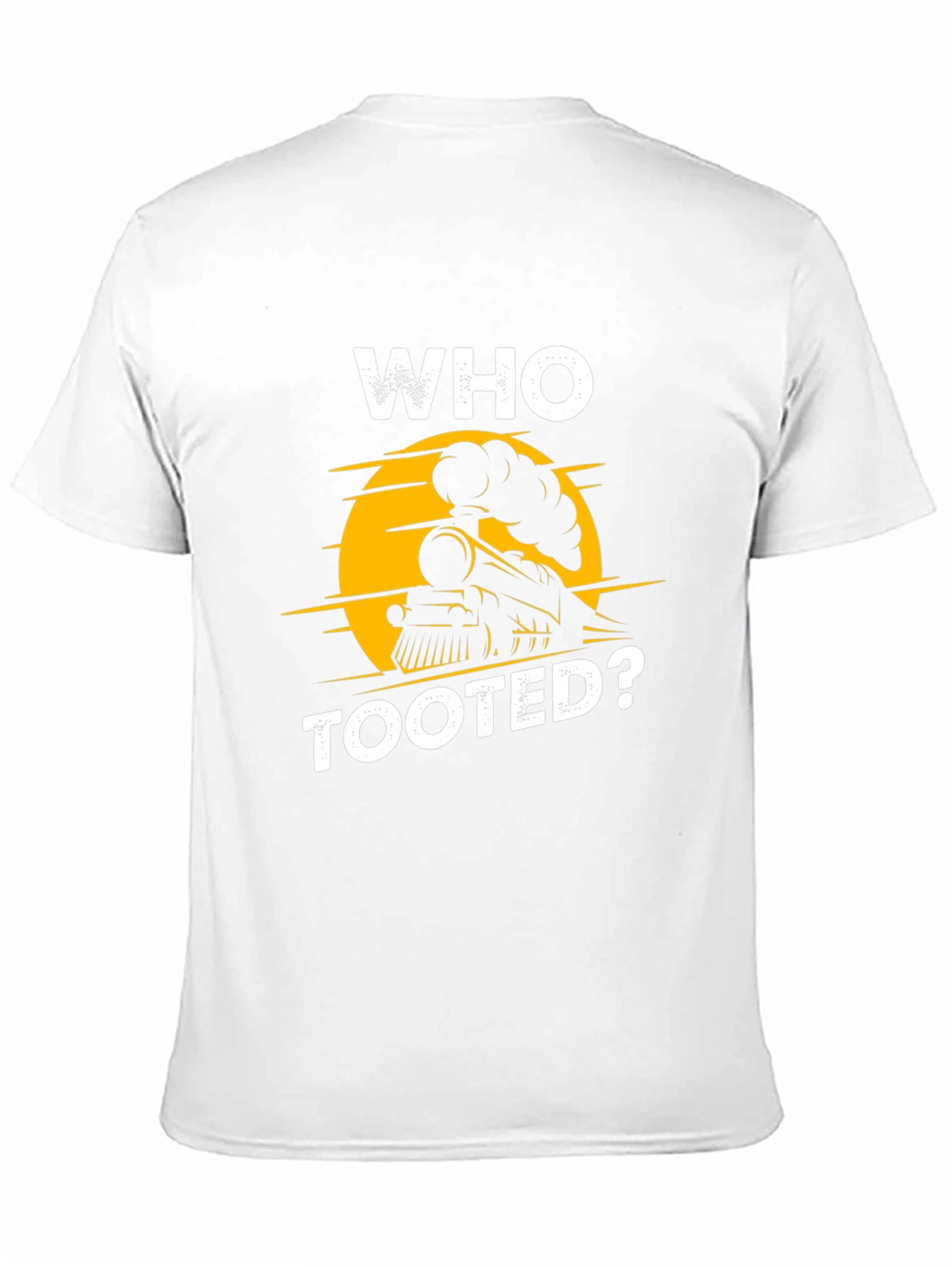 Who Tooted? Train Graphic T-Shirt